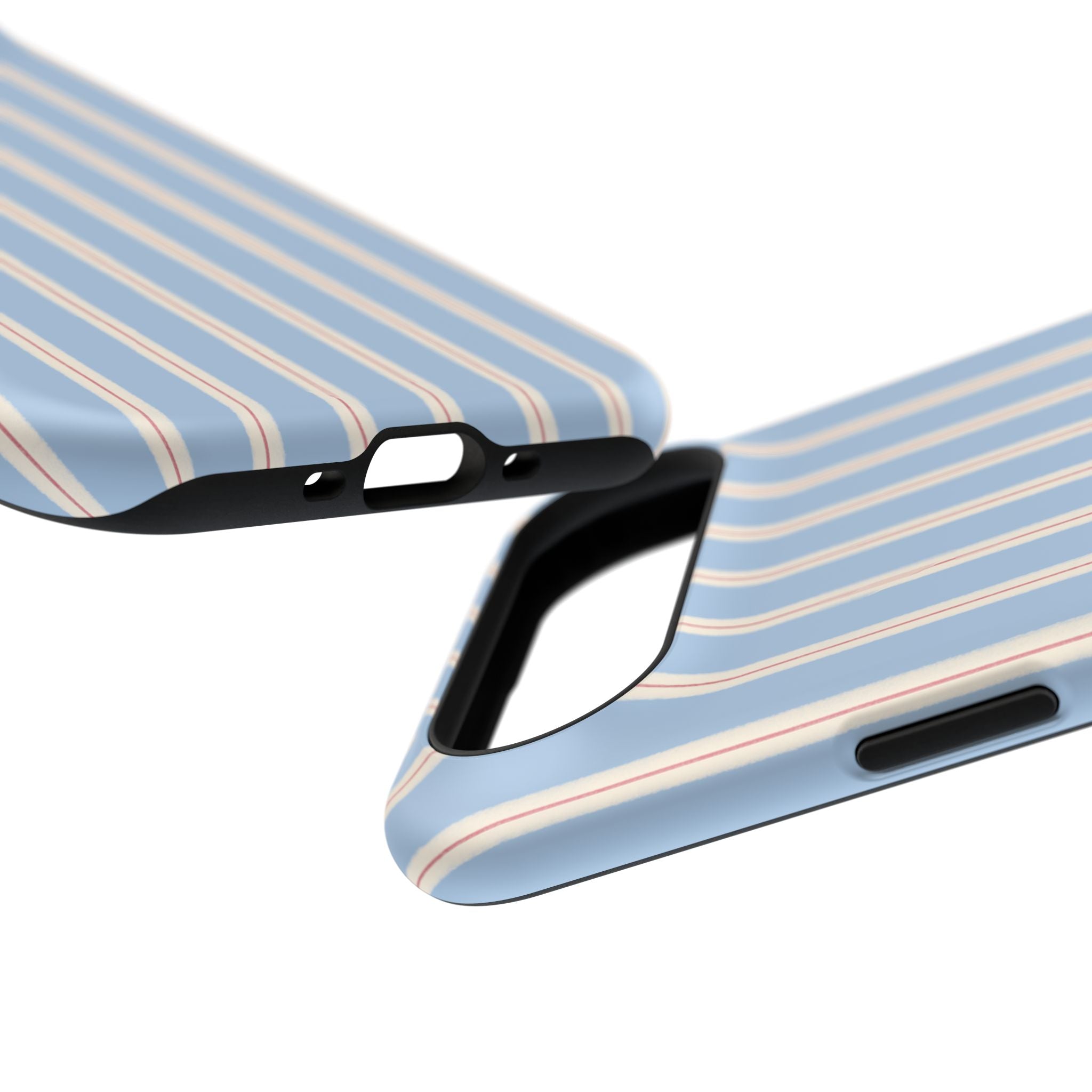 Striped Blue