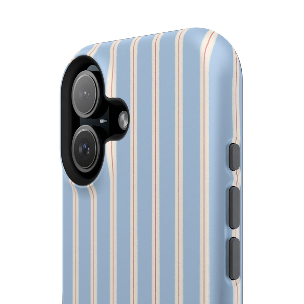 Striped Blue