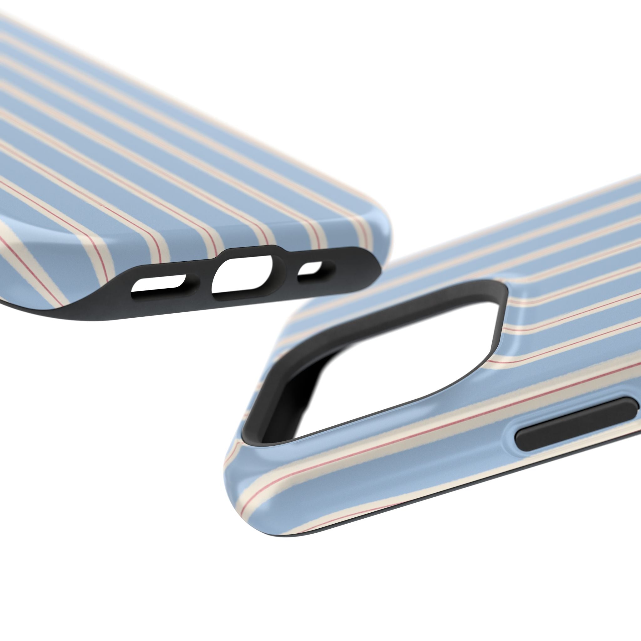 Striped Blue