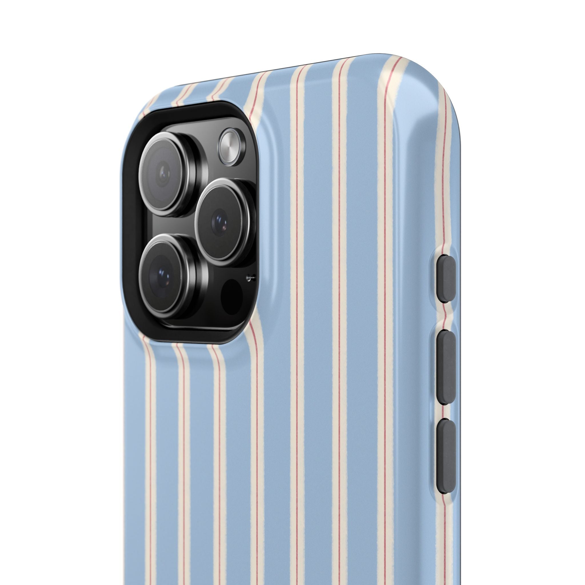 Striped Blue