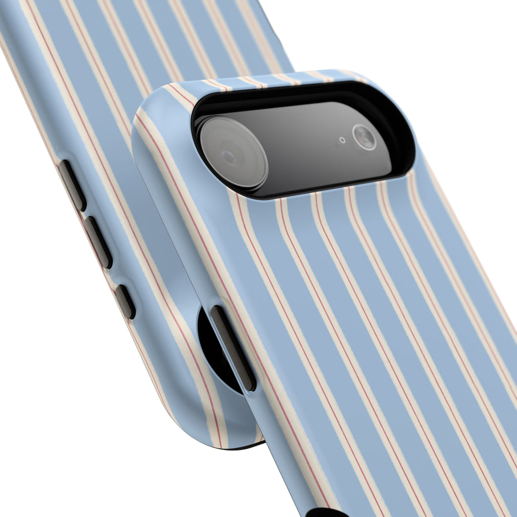 Striped Blue