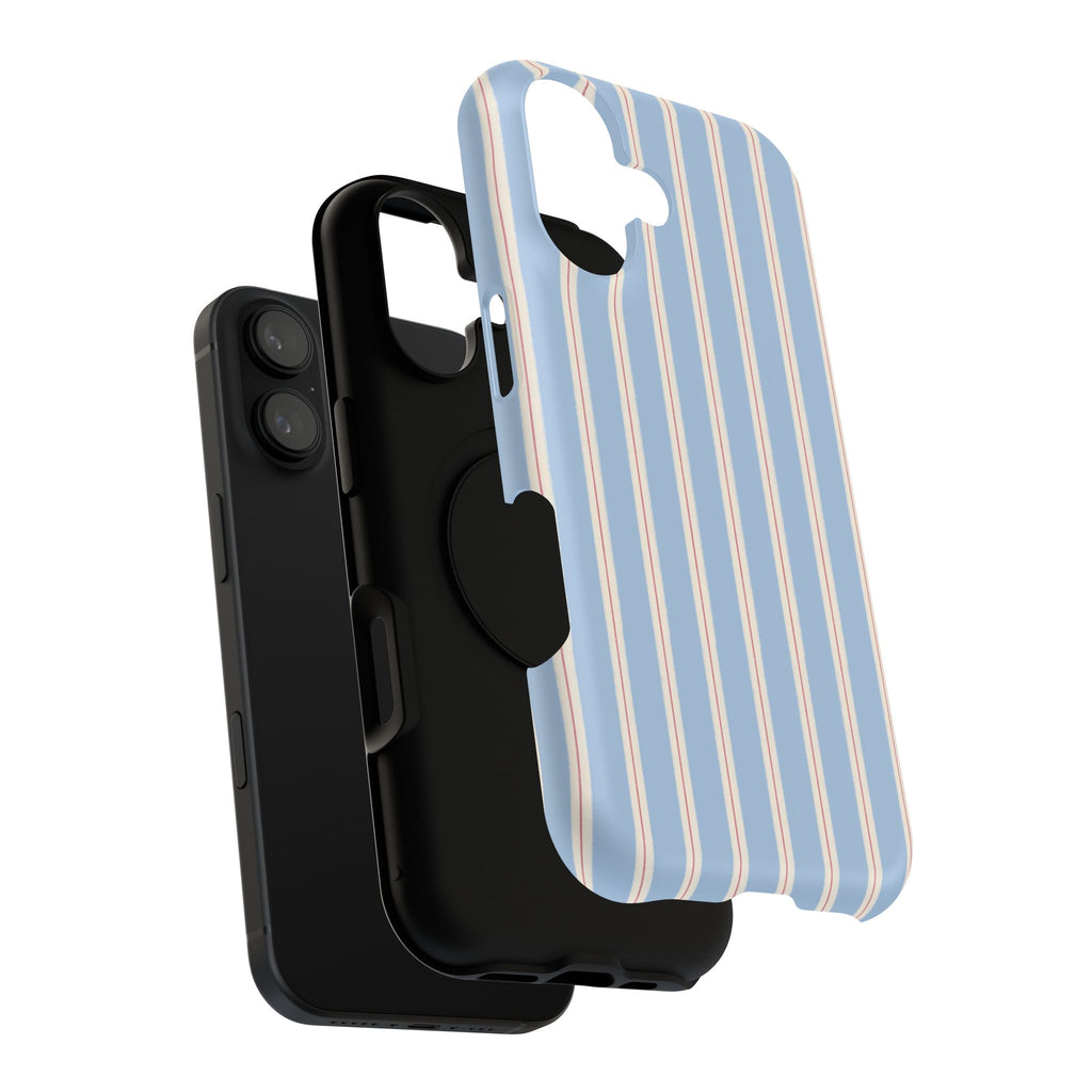 Striped Blue