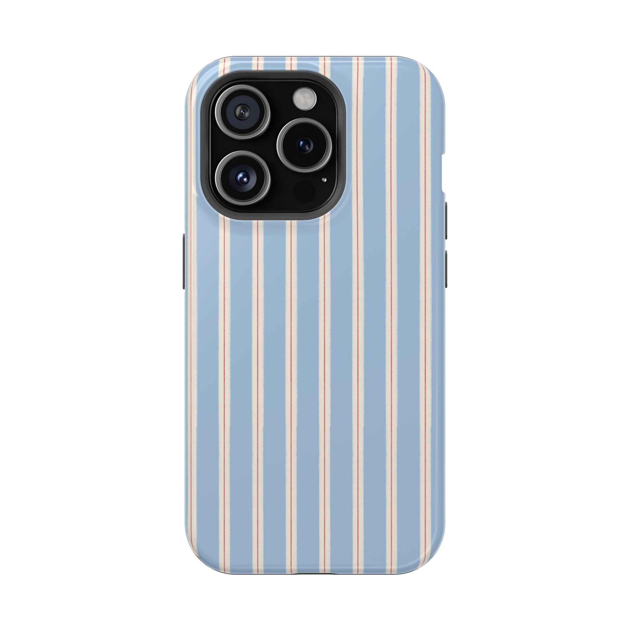 Striped Blue