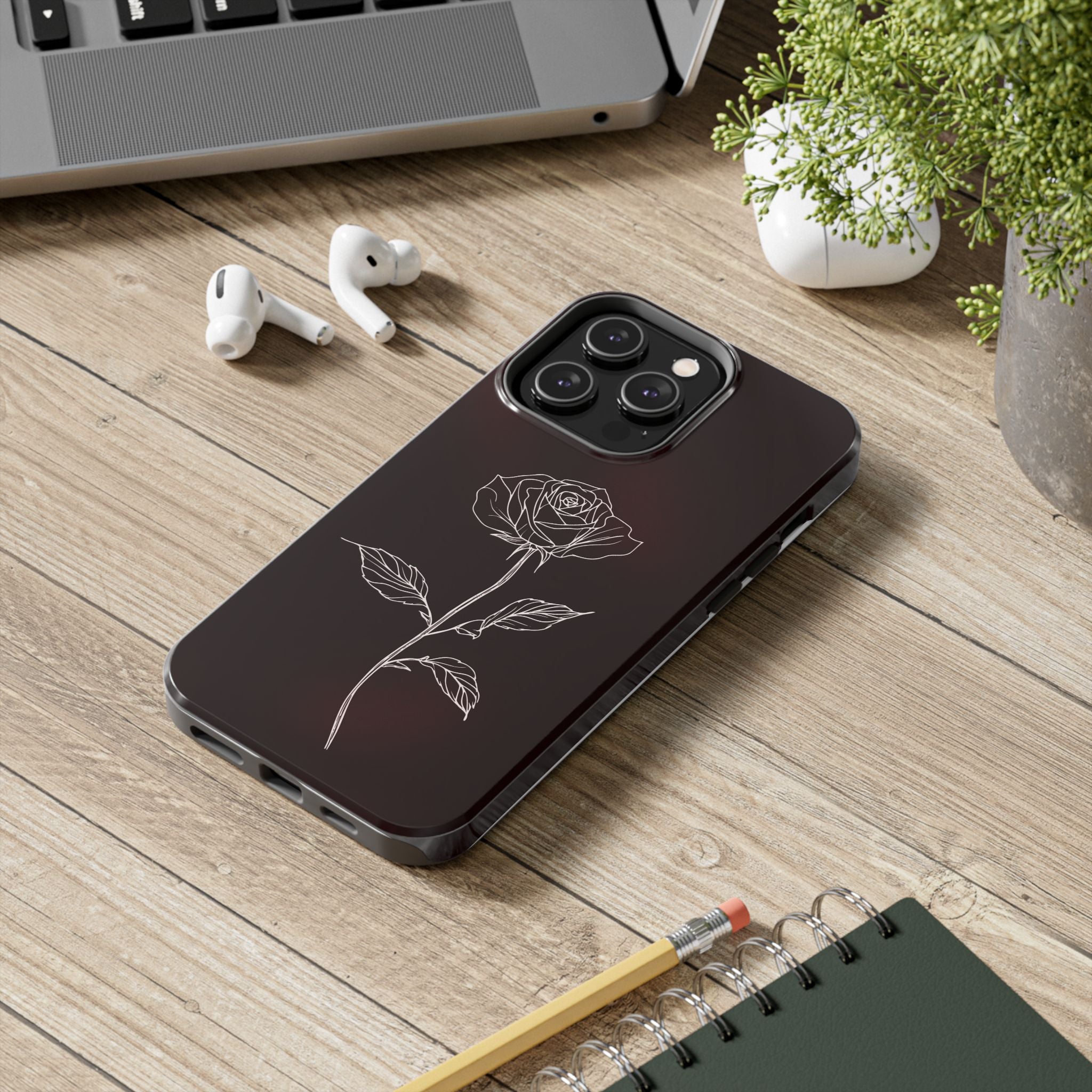 Deep Burgundy Rose