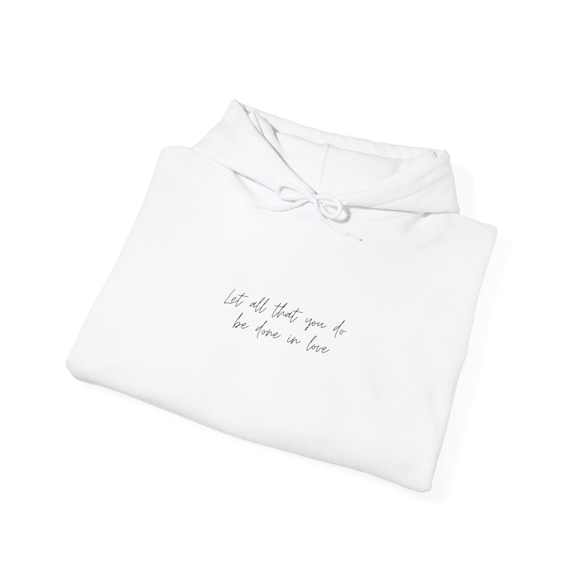 Bible Script Sweater — 'Let all that you do' Sweatshirt