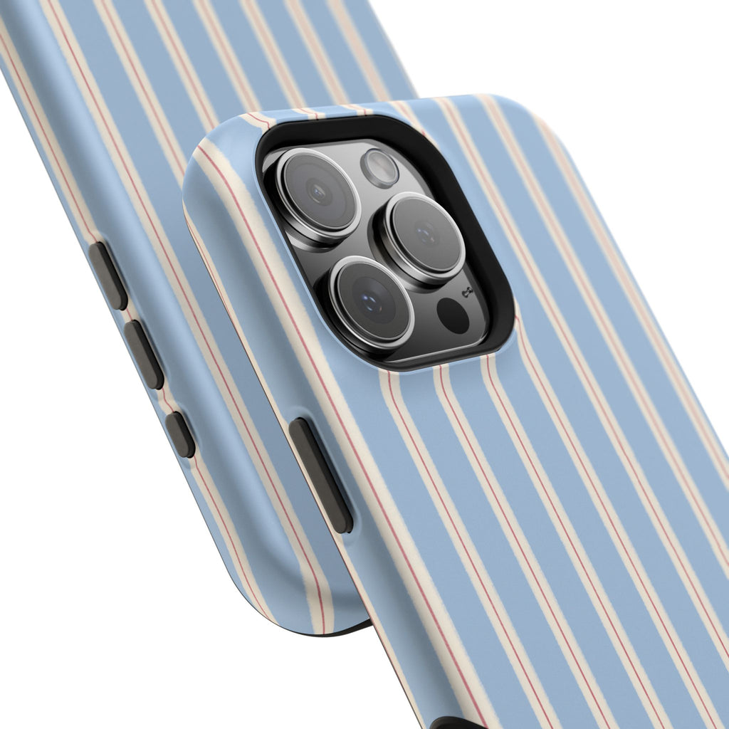 Striped Blue
