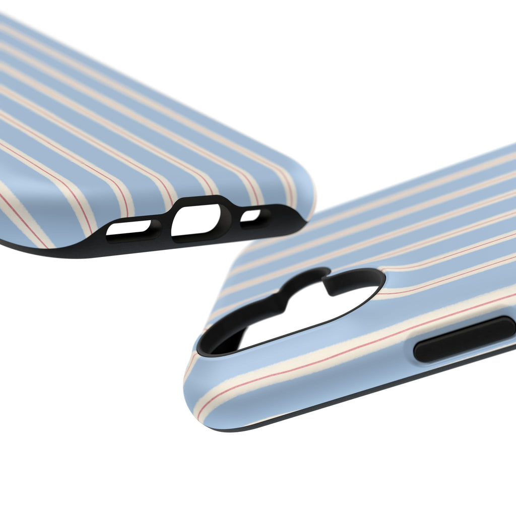 Striped Blue