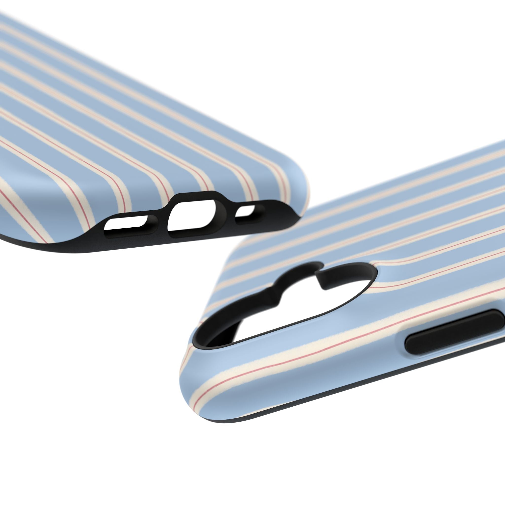 Striped Blue