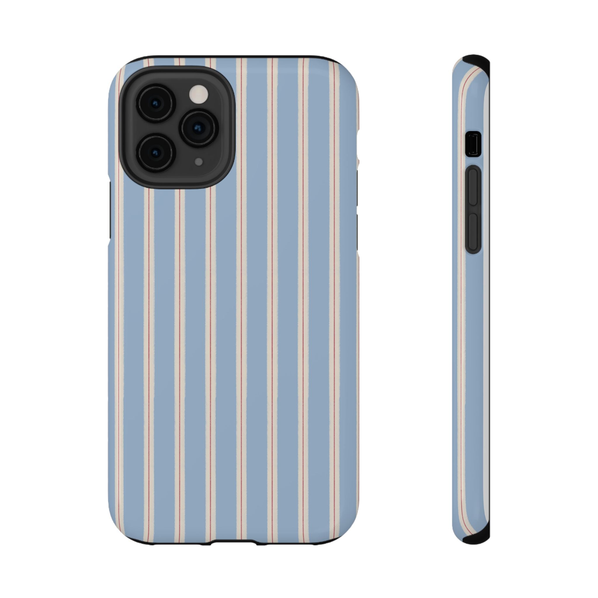 Striped Blue