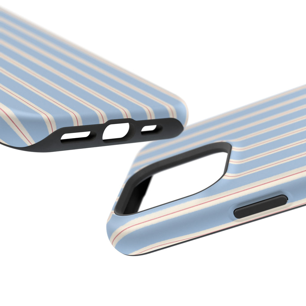 Striped Blue