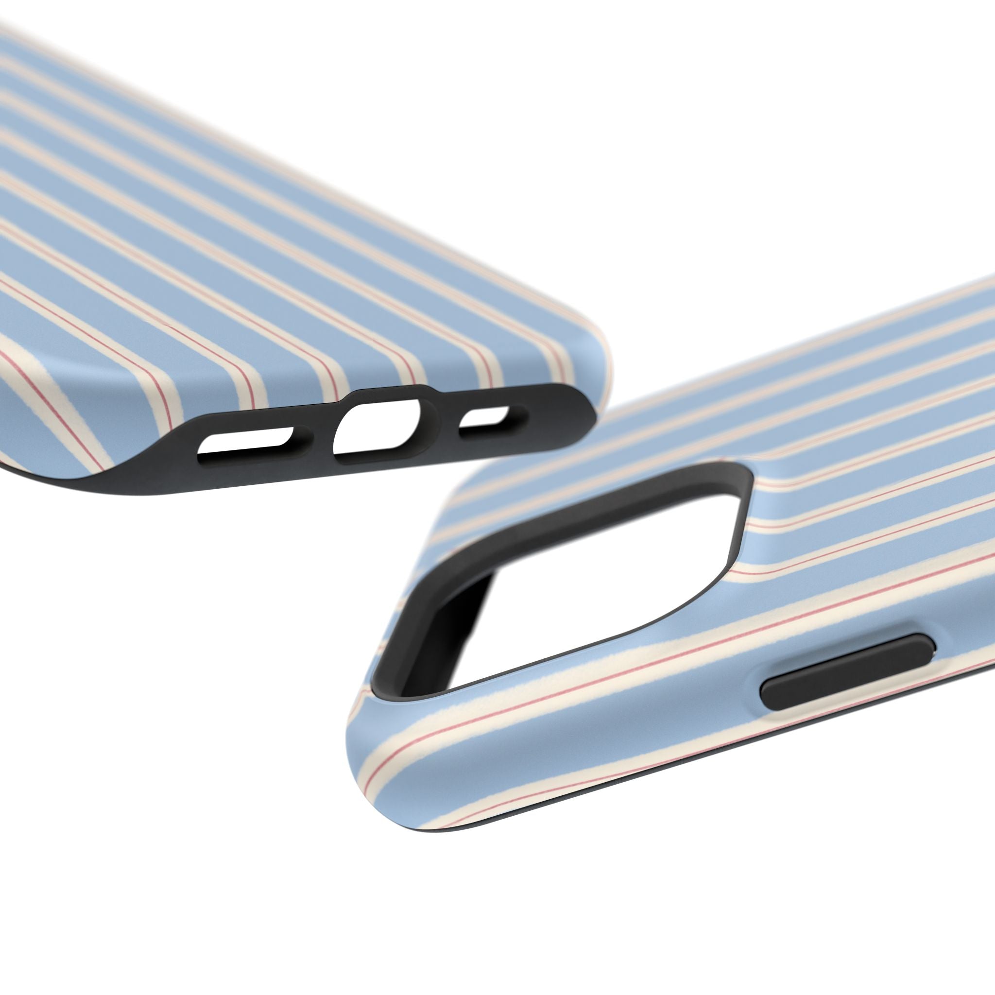 Striped Blue