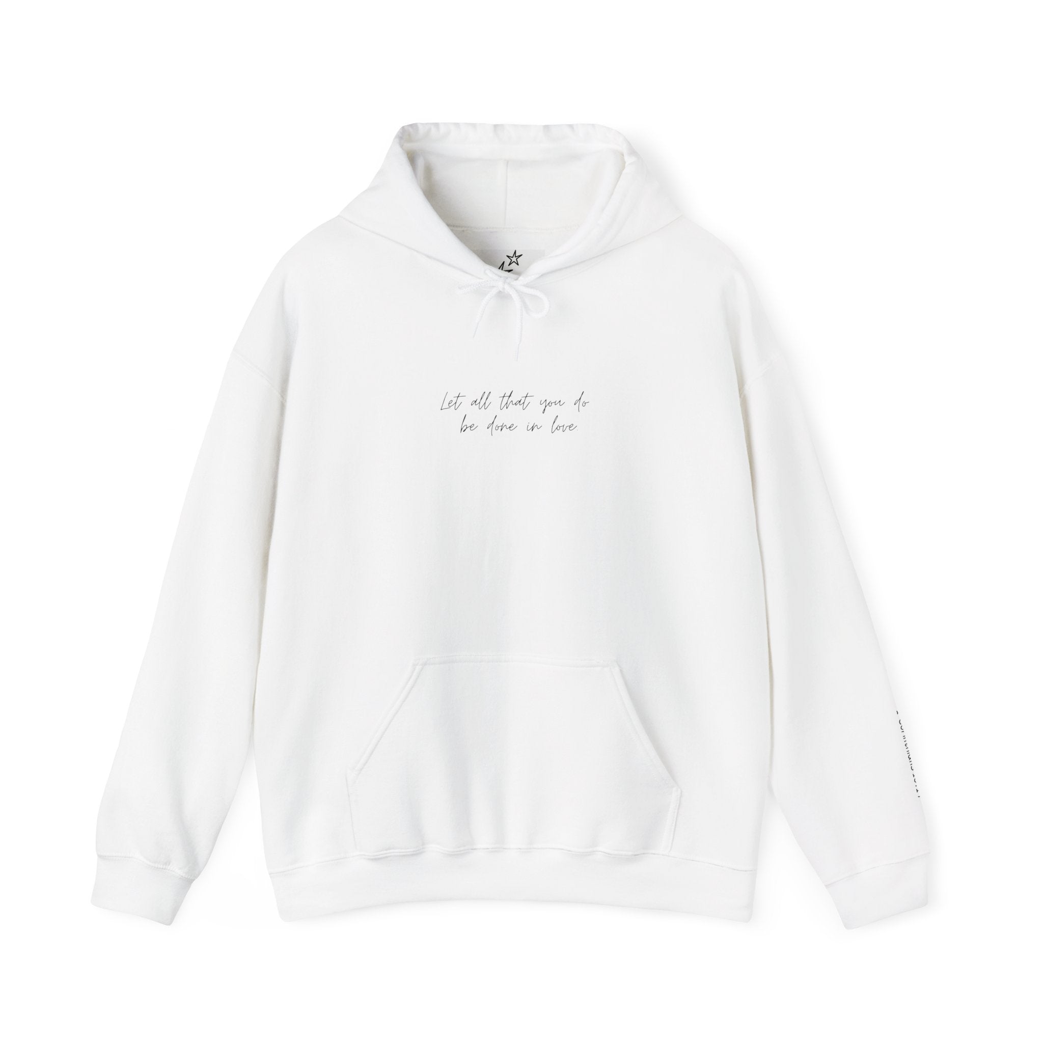 Bible Script Sweater — 'Let all that you do' Sweatshirt