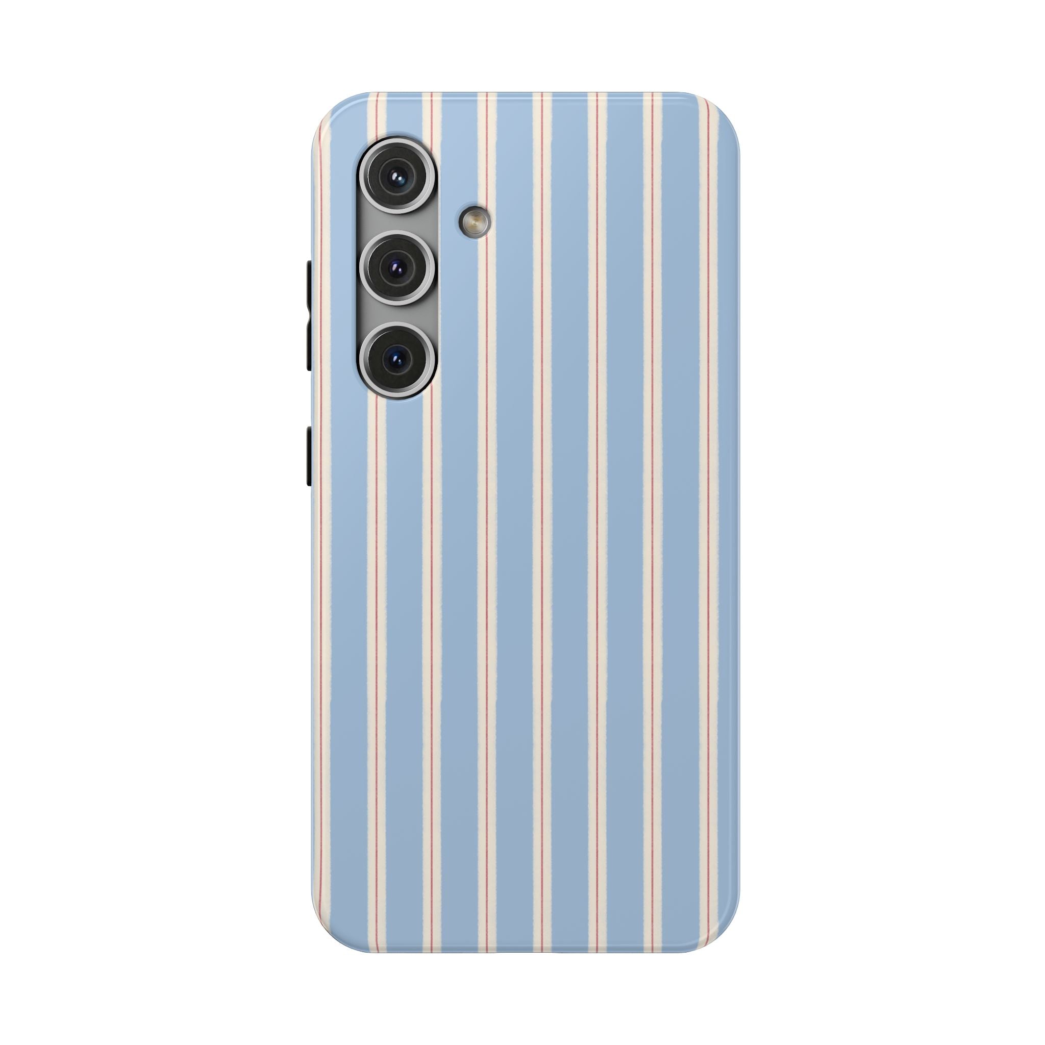 Striped Blue