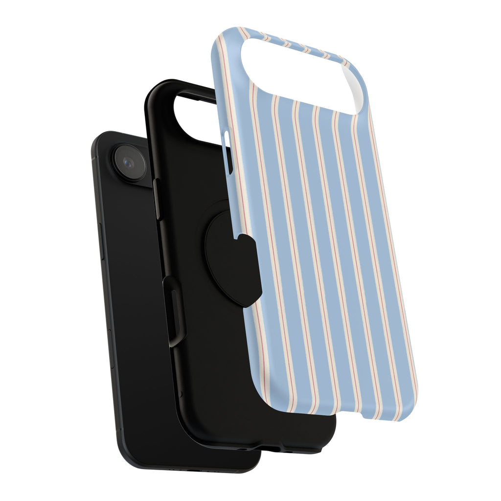 Striped Blue