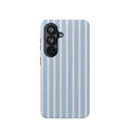 Striped Blue