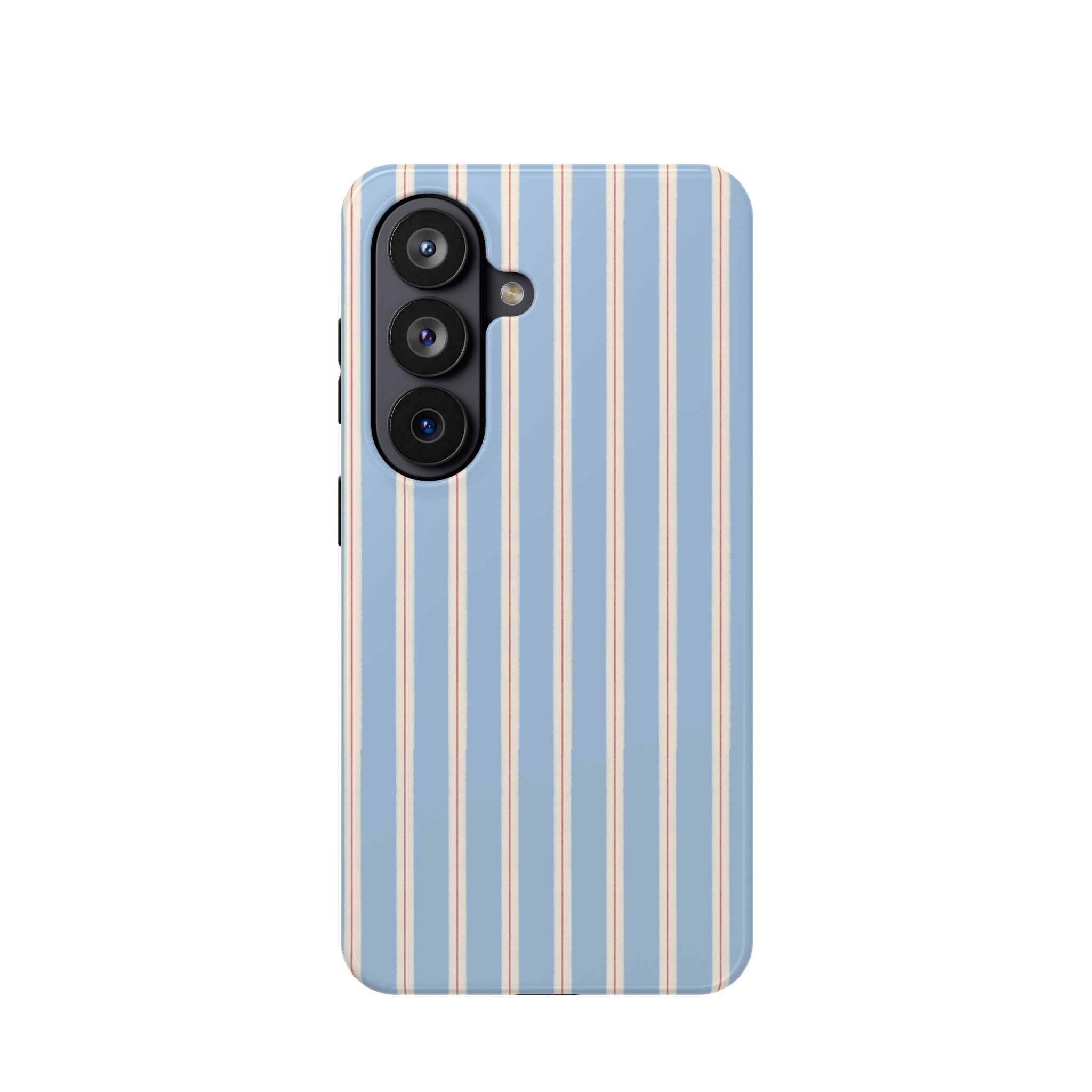 Striped Blue