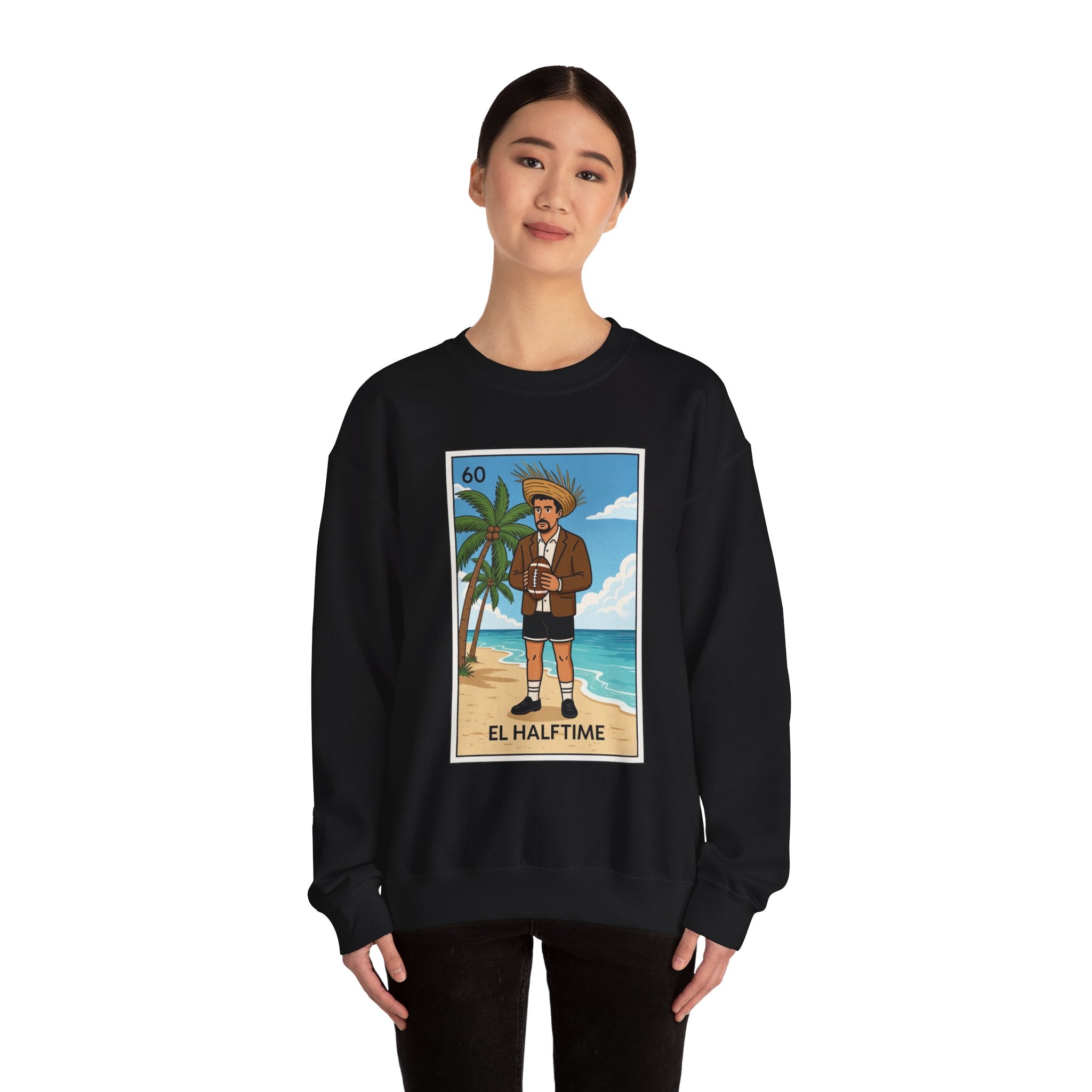 "El Halftime" Unisex Heavy Blend™ Crewneck Sweatshirt