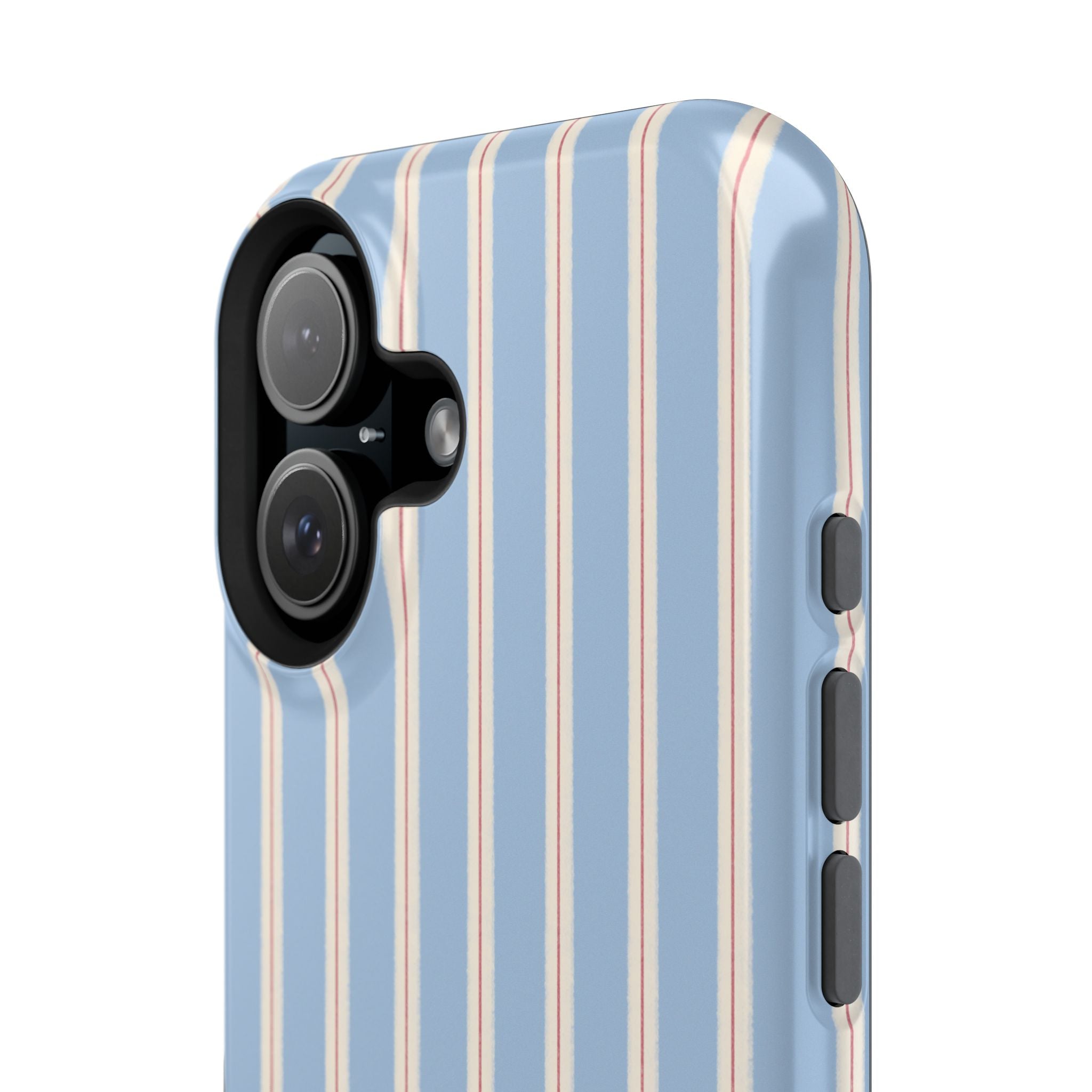 Striped Blue