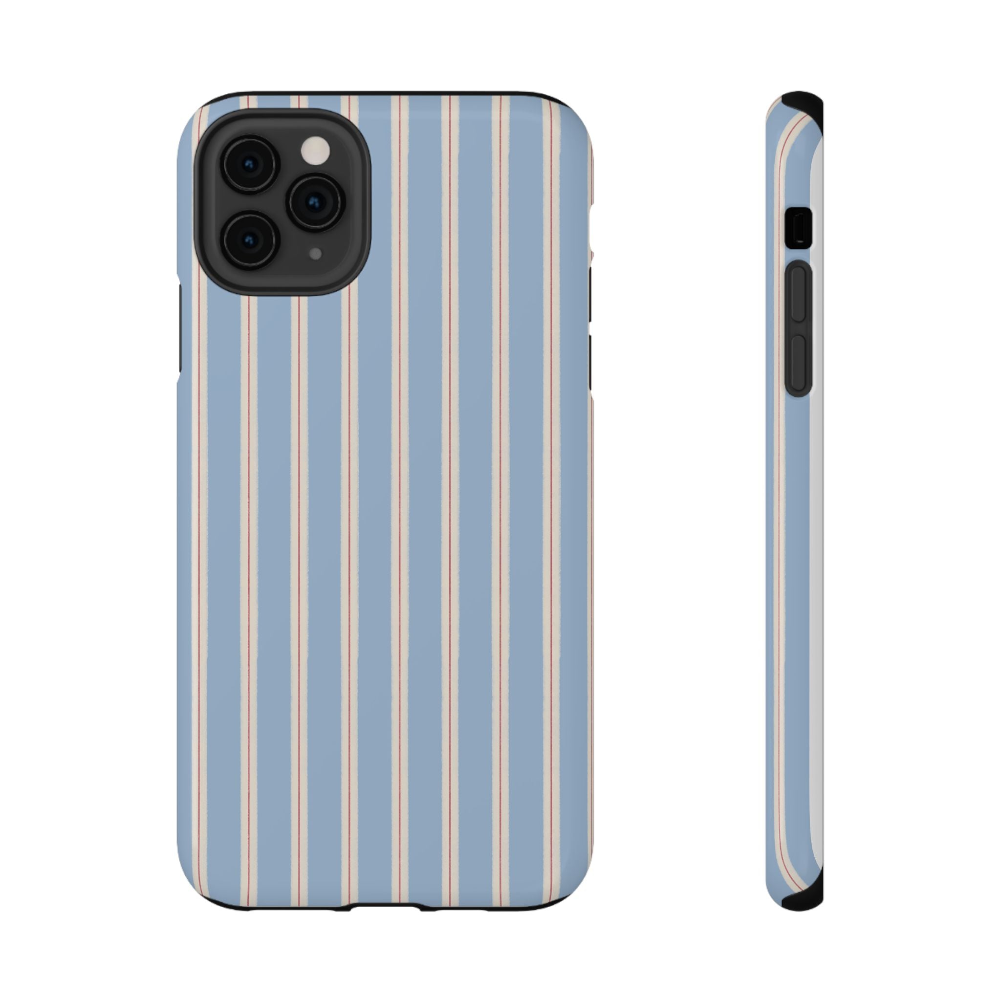 Striped Blue