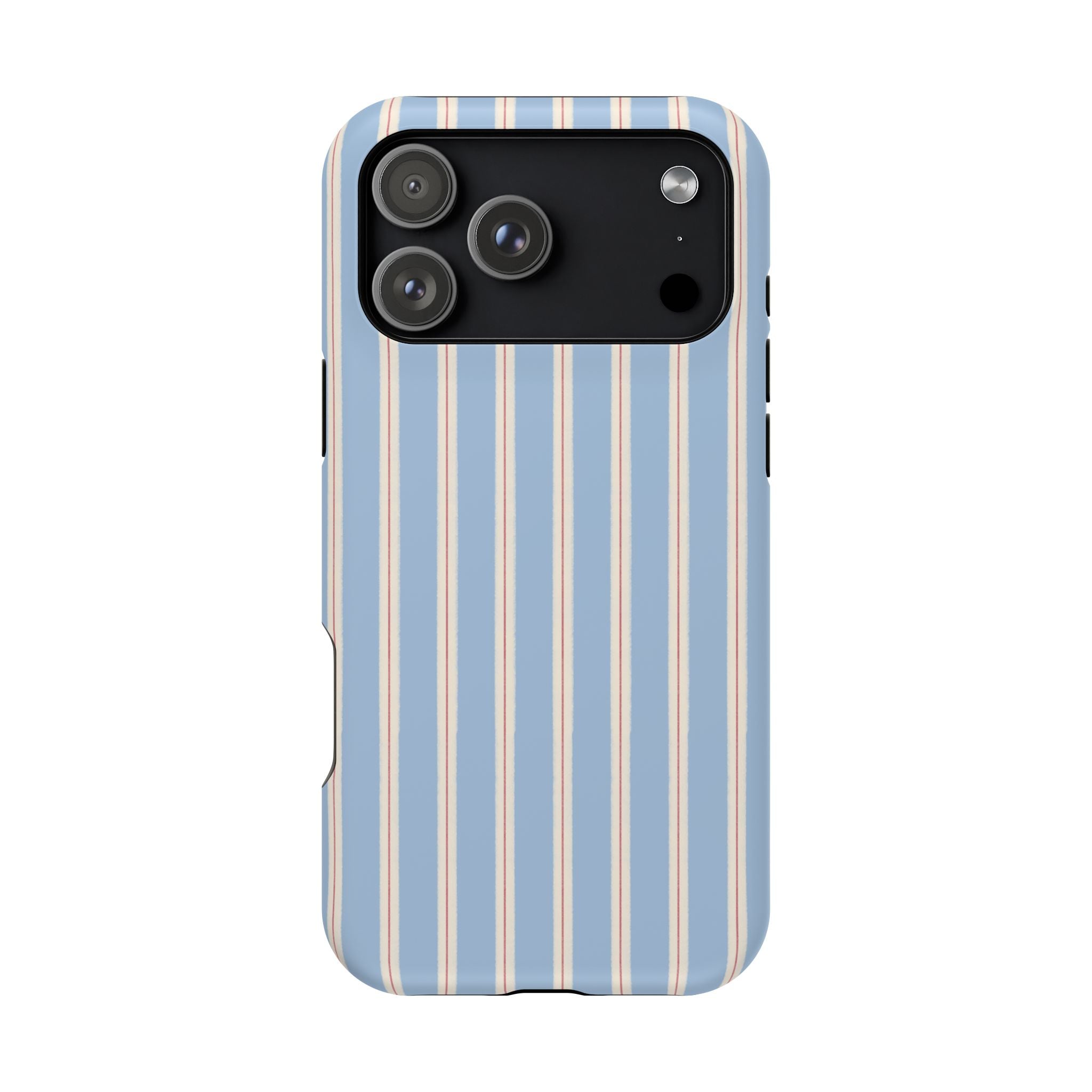 Striped Blue