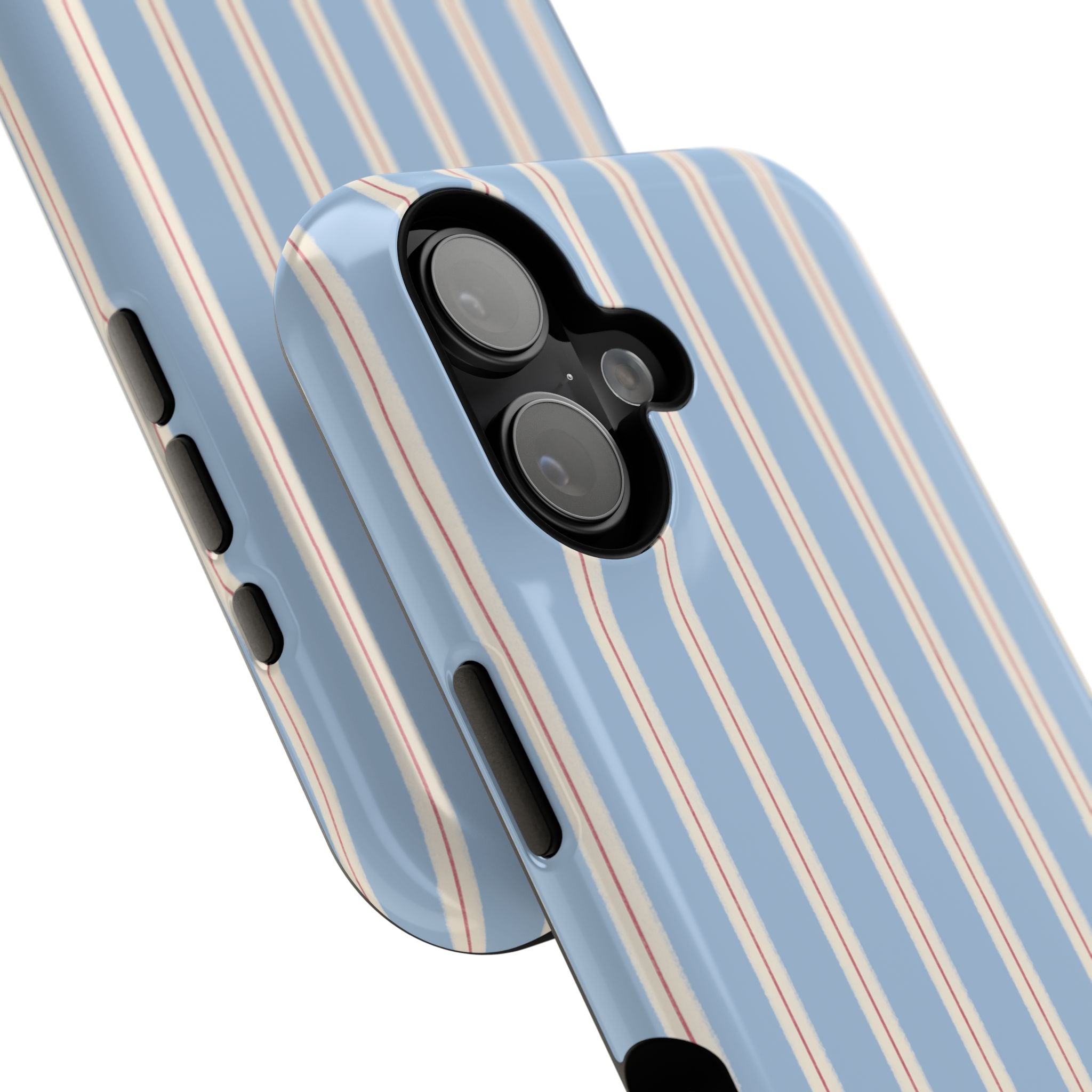 Striped Blue