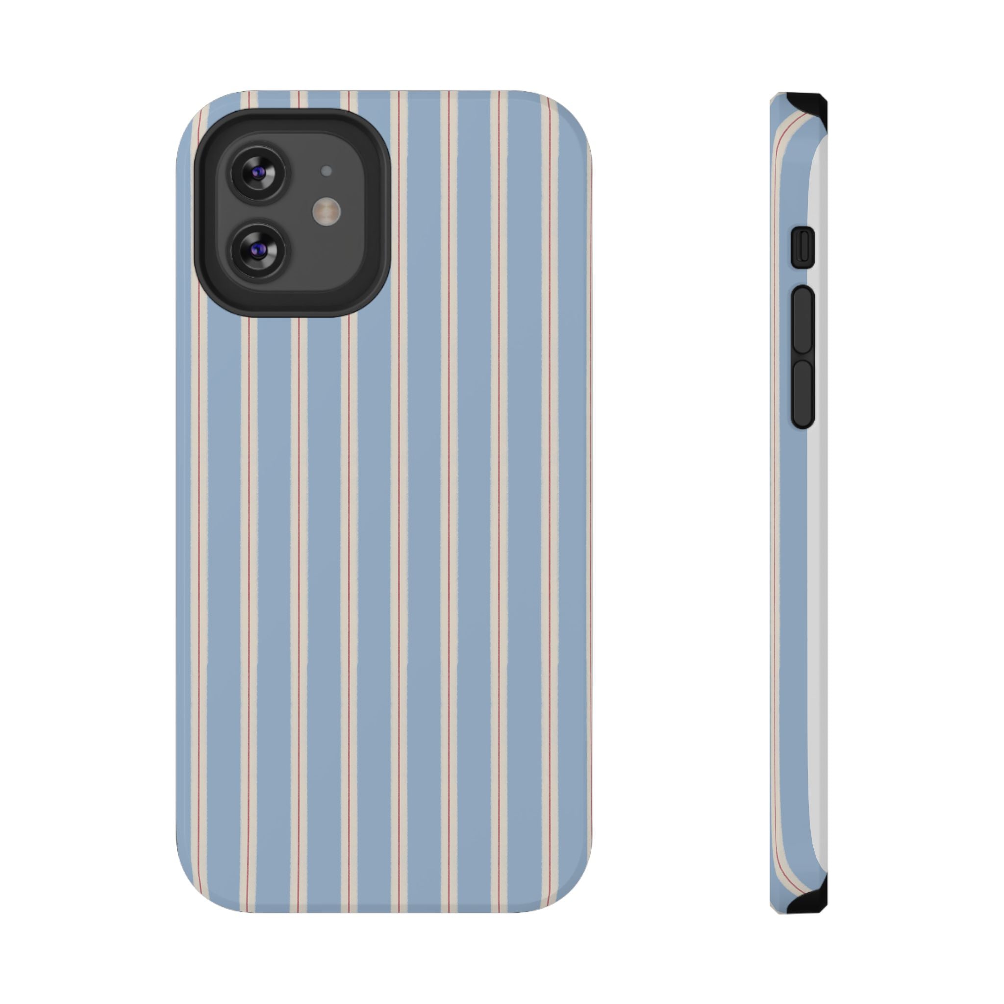 Striped Blue