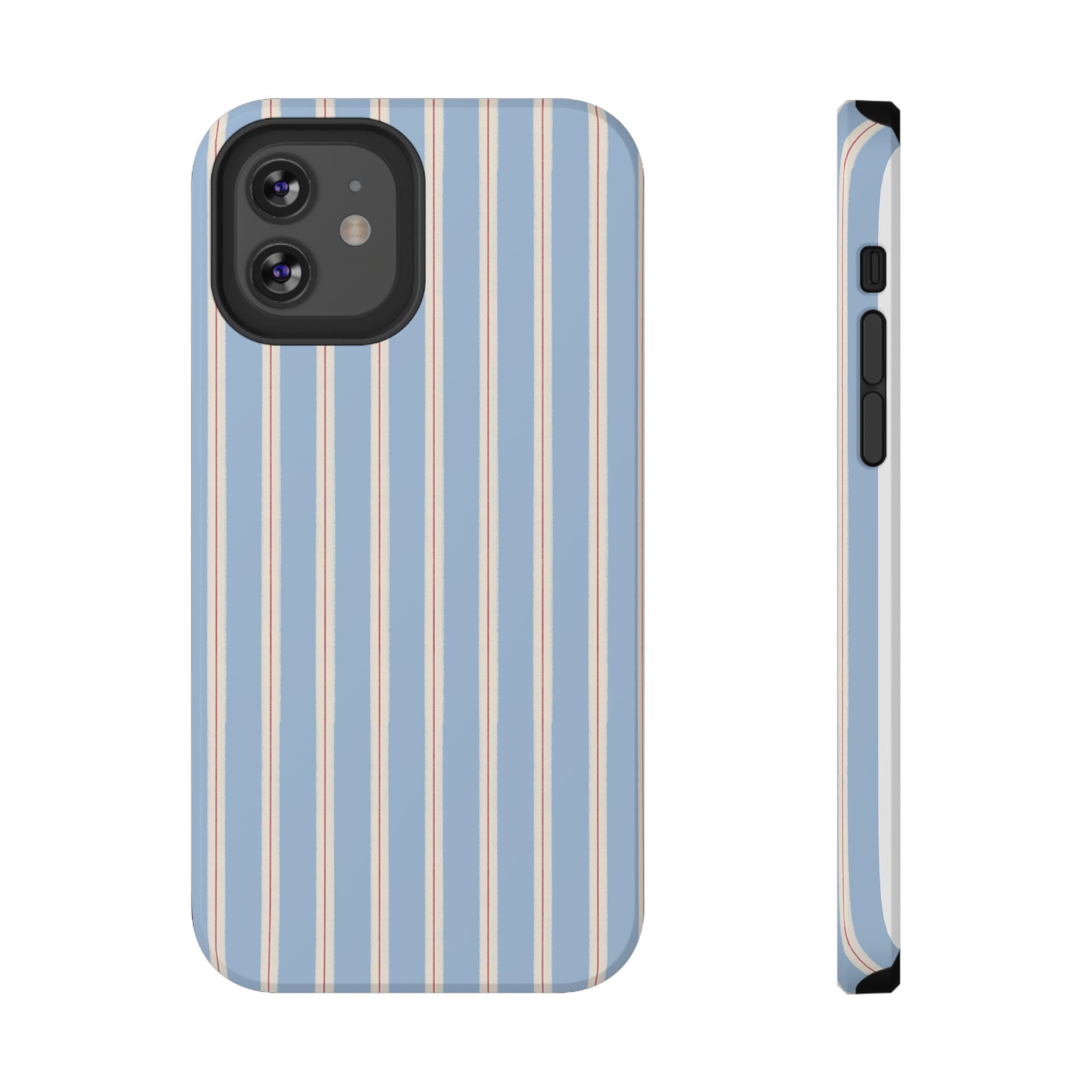 Striped Blue