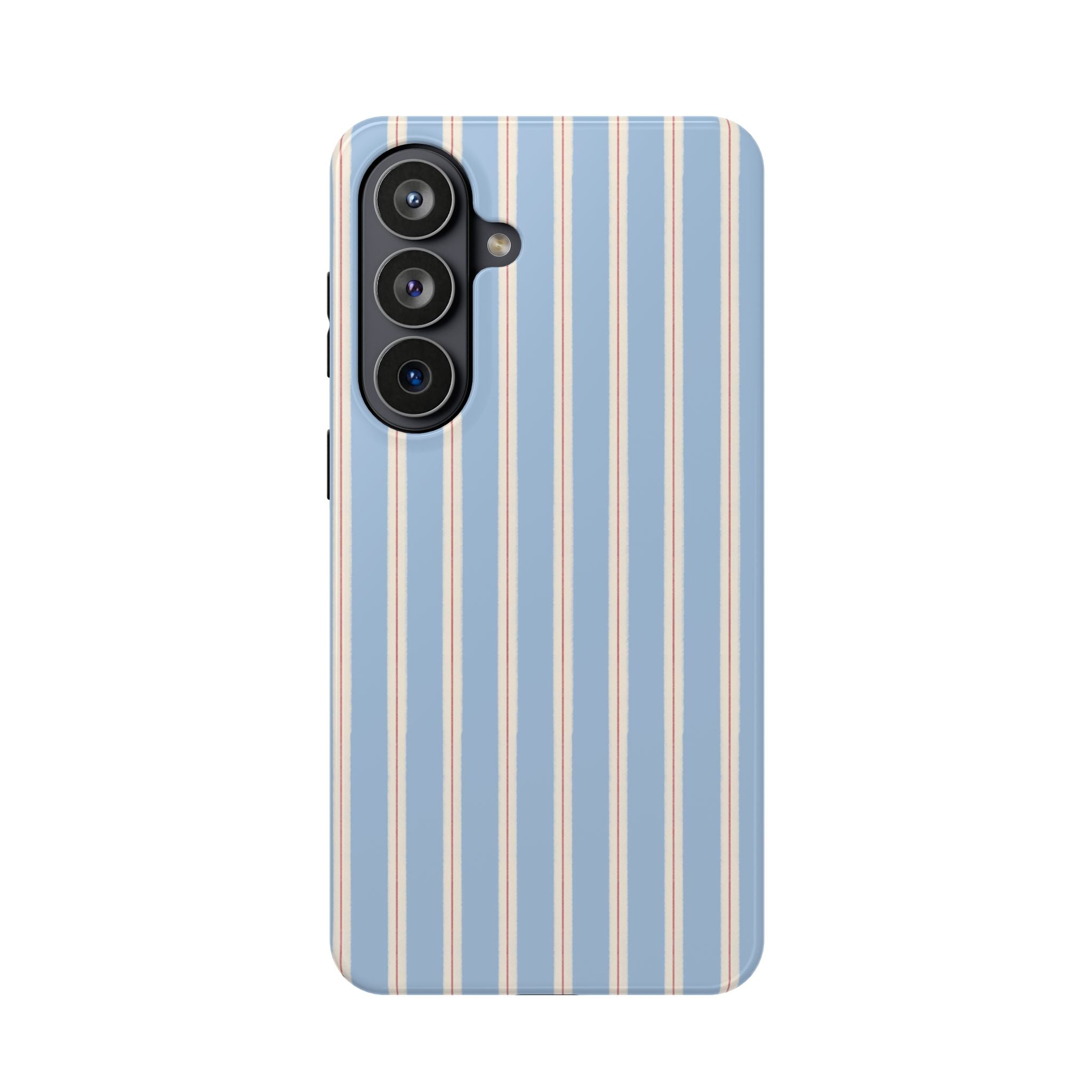 Striped Blue