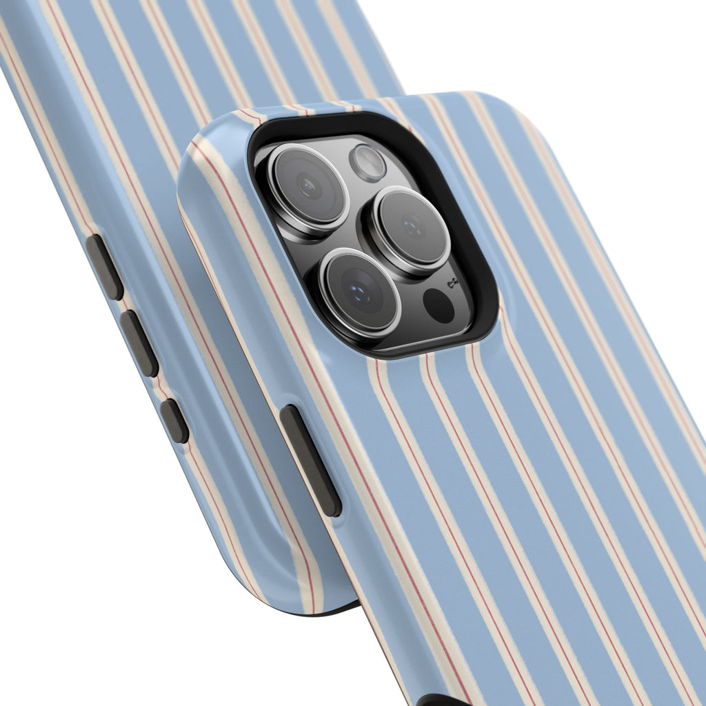 Striped Blue