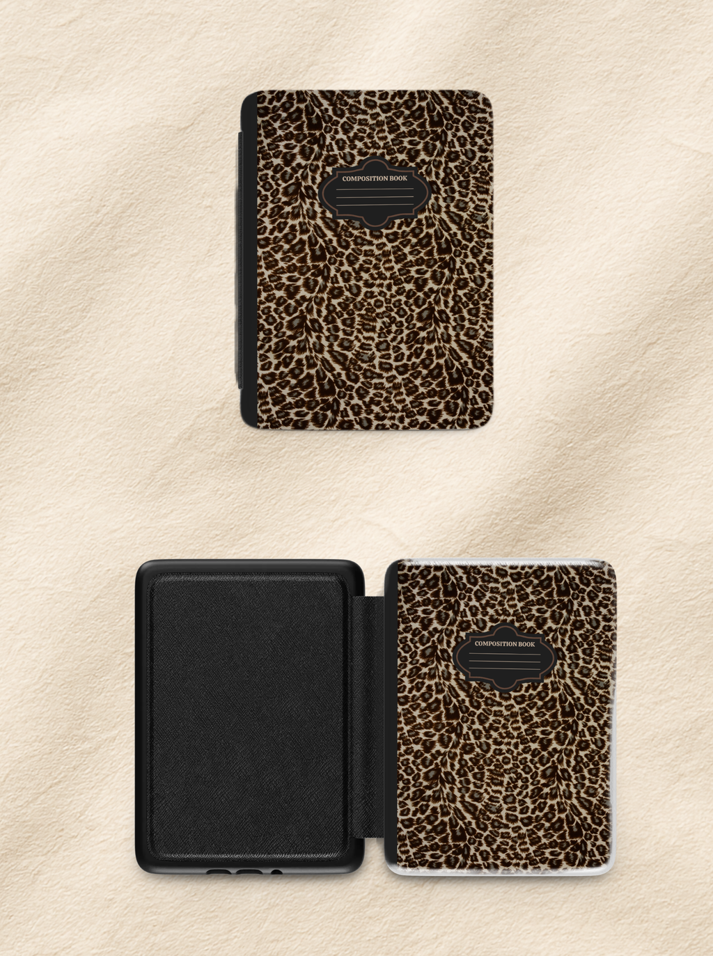 Leopard Print Kindle Case