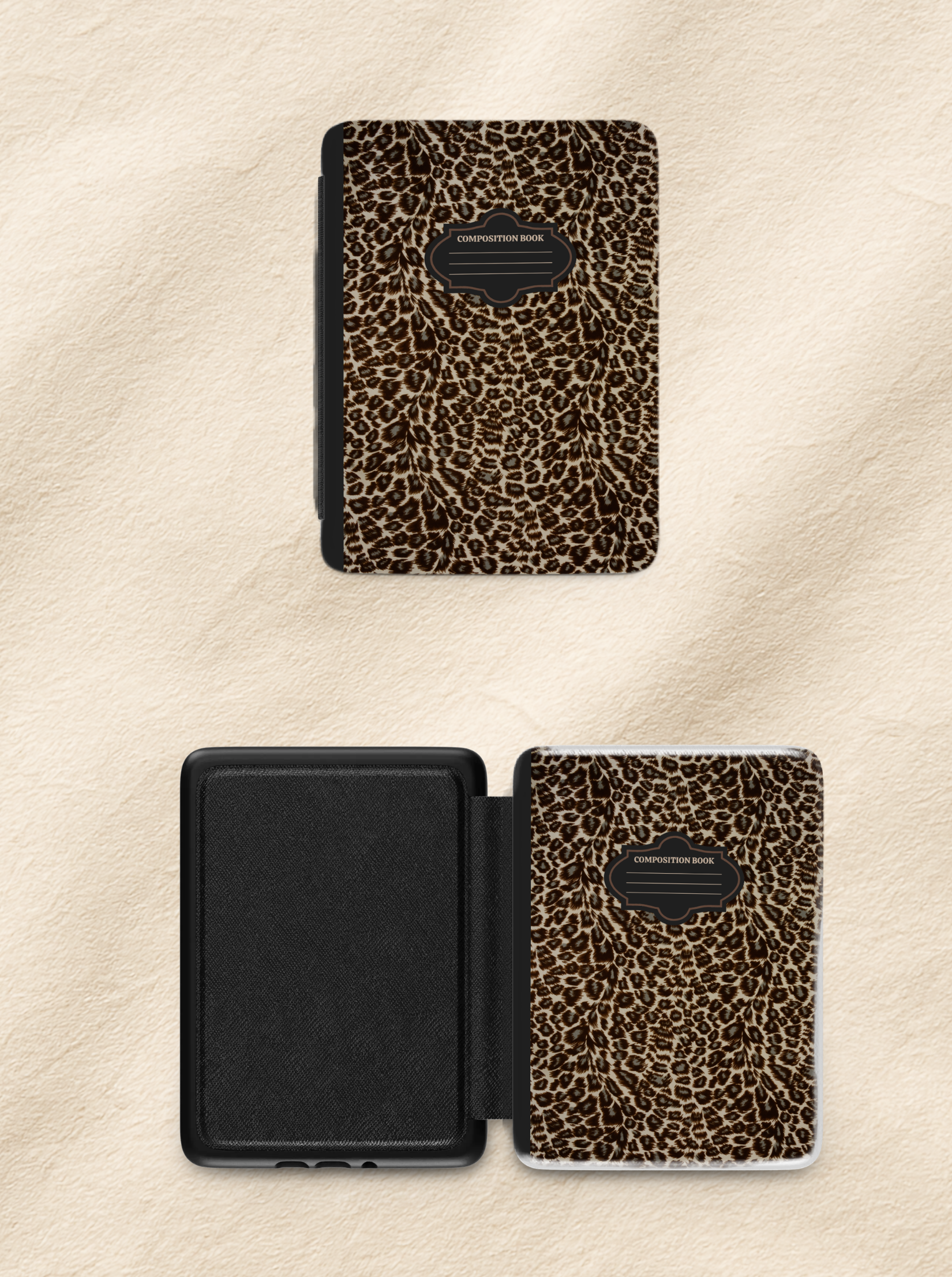 Leopard Print Kindle Case