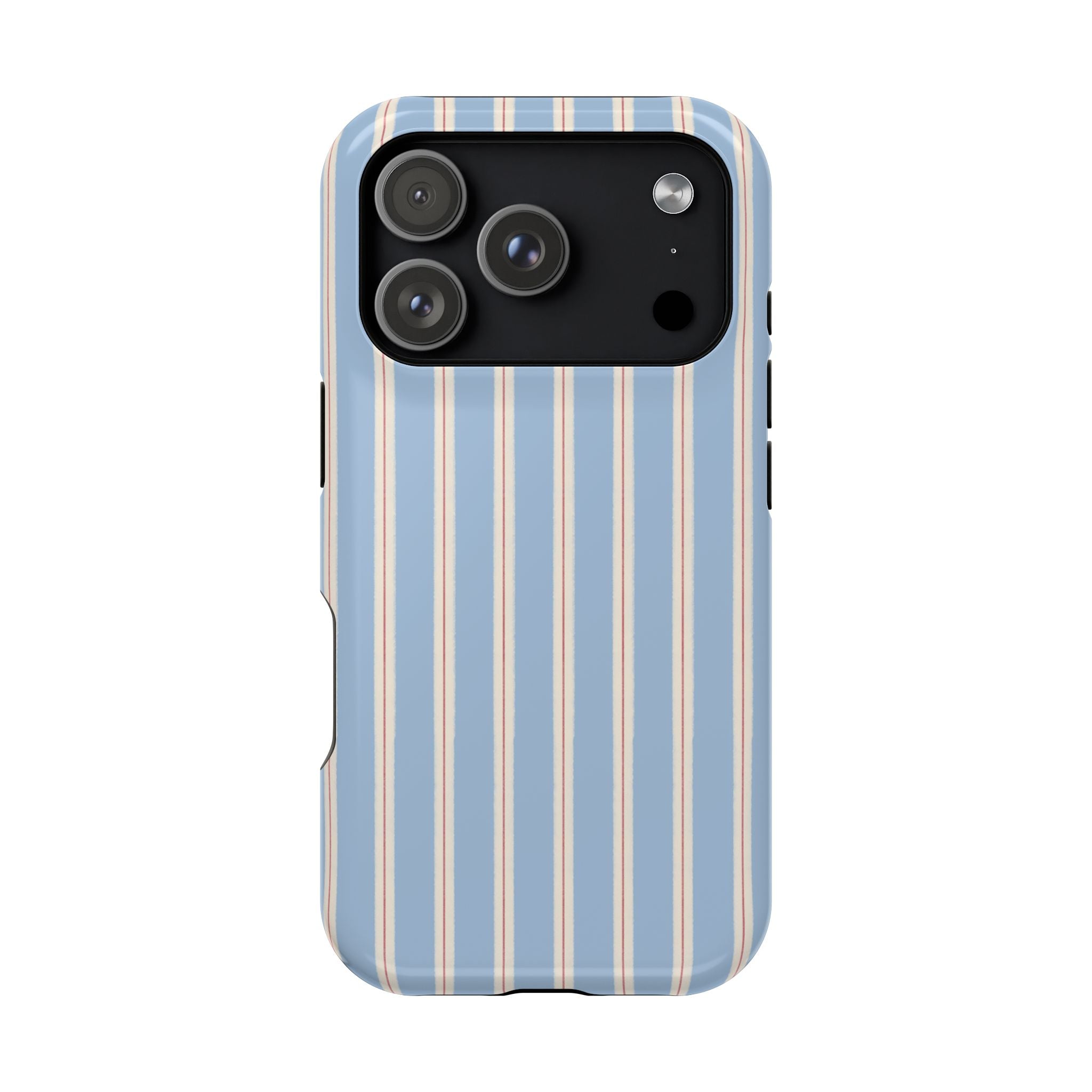 Striped Blue