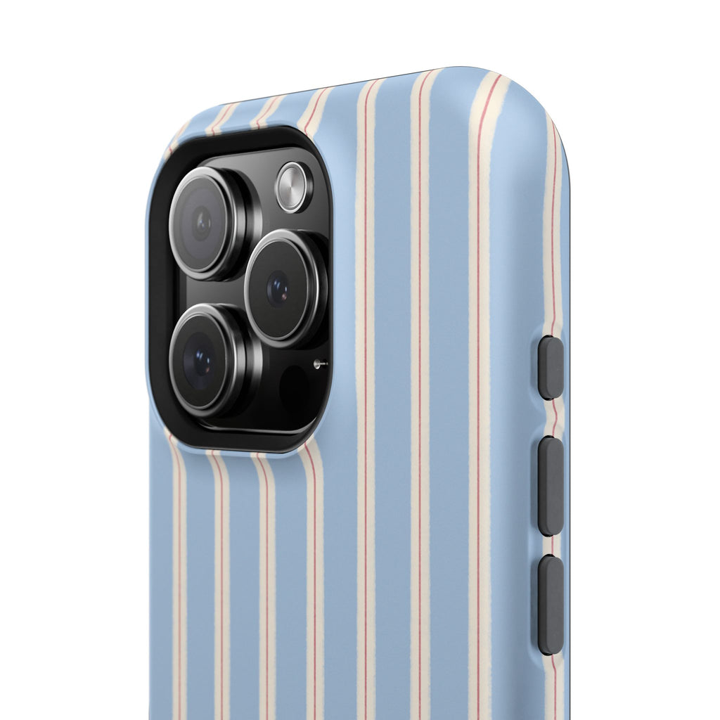 Striped Blue