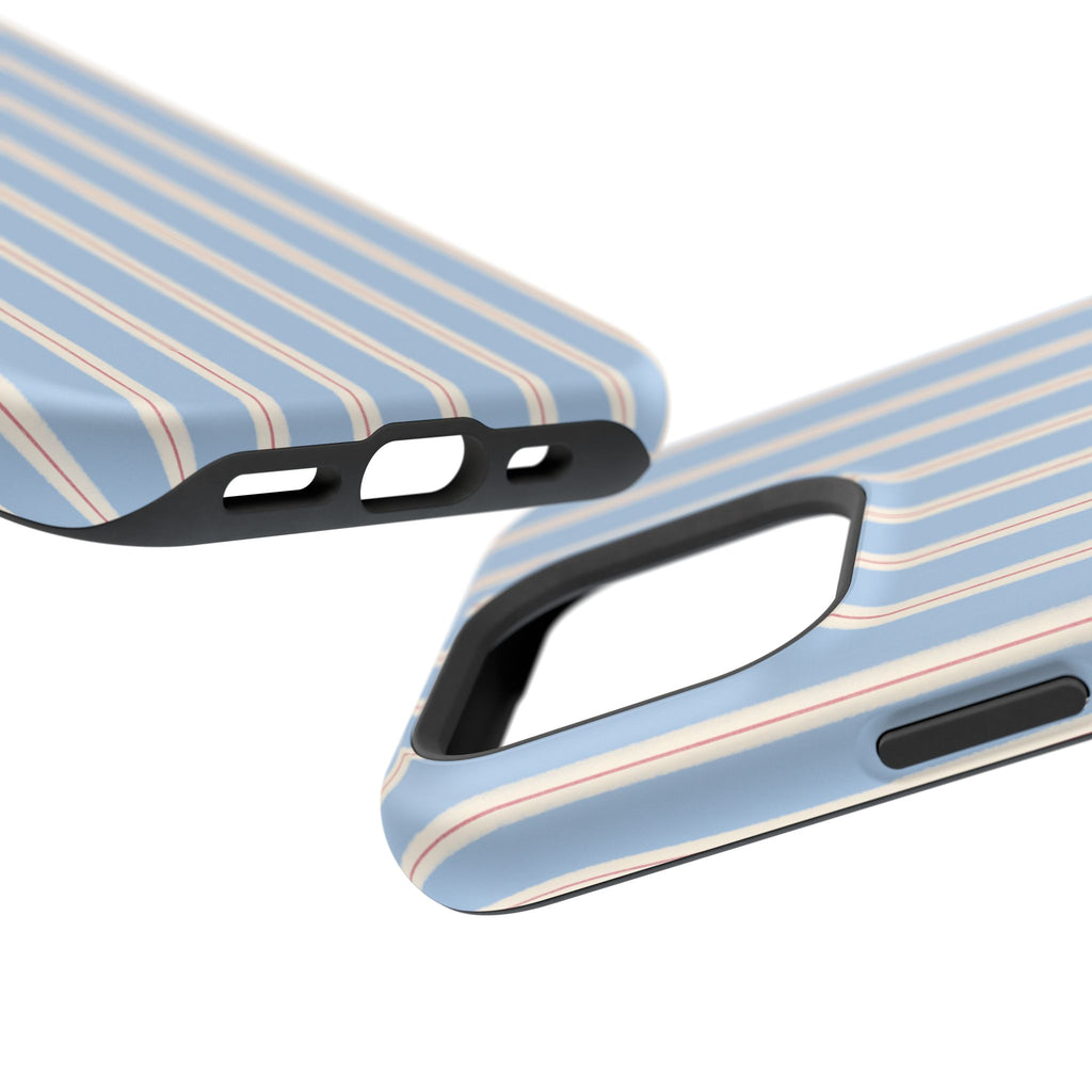 Striped Blue