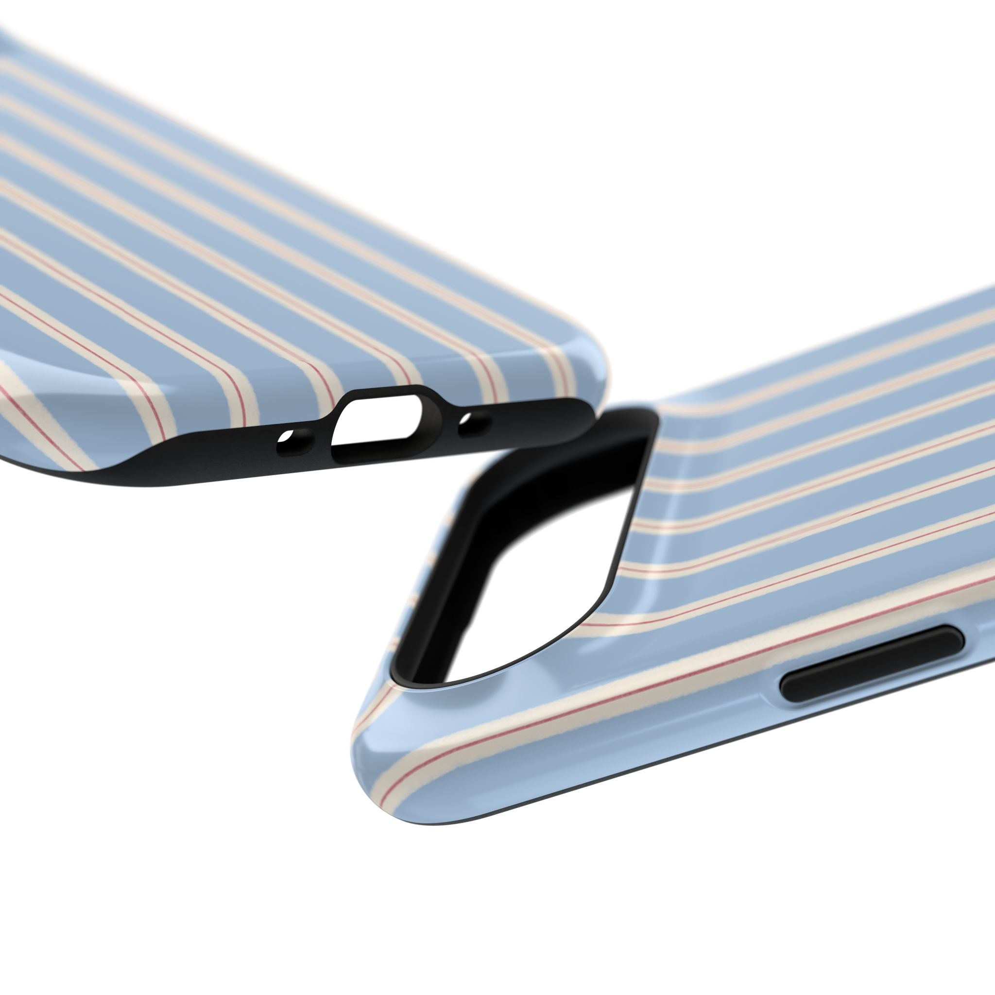 Striped Blue