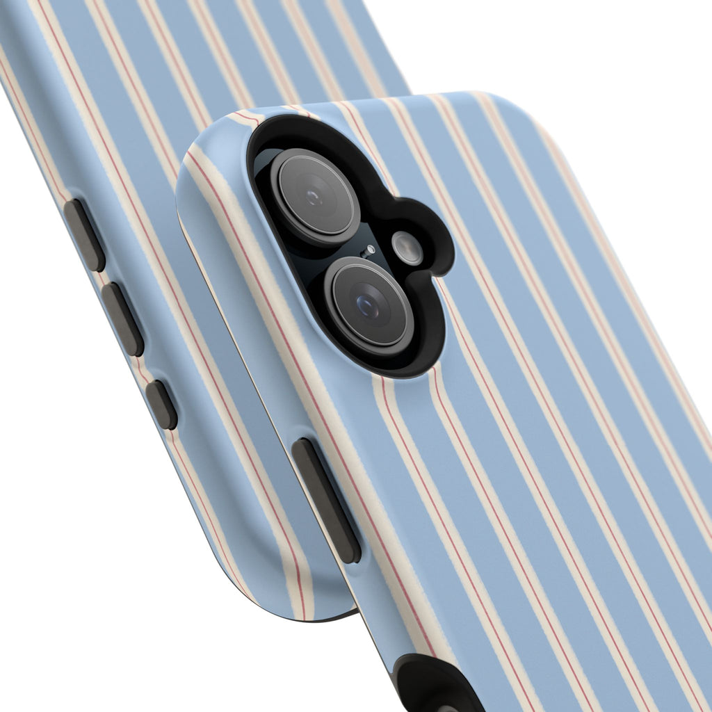 Striped Blue