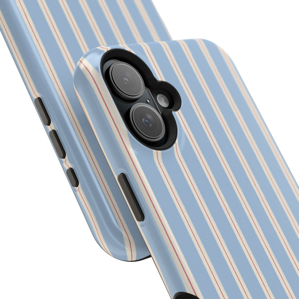 Striped Blue