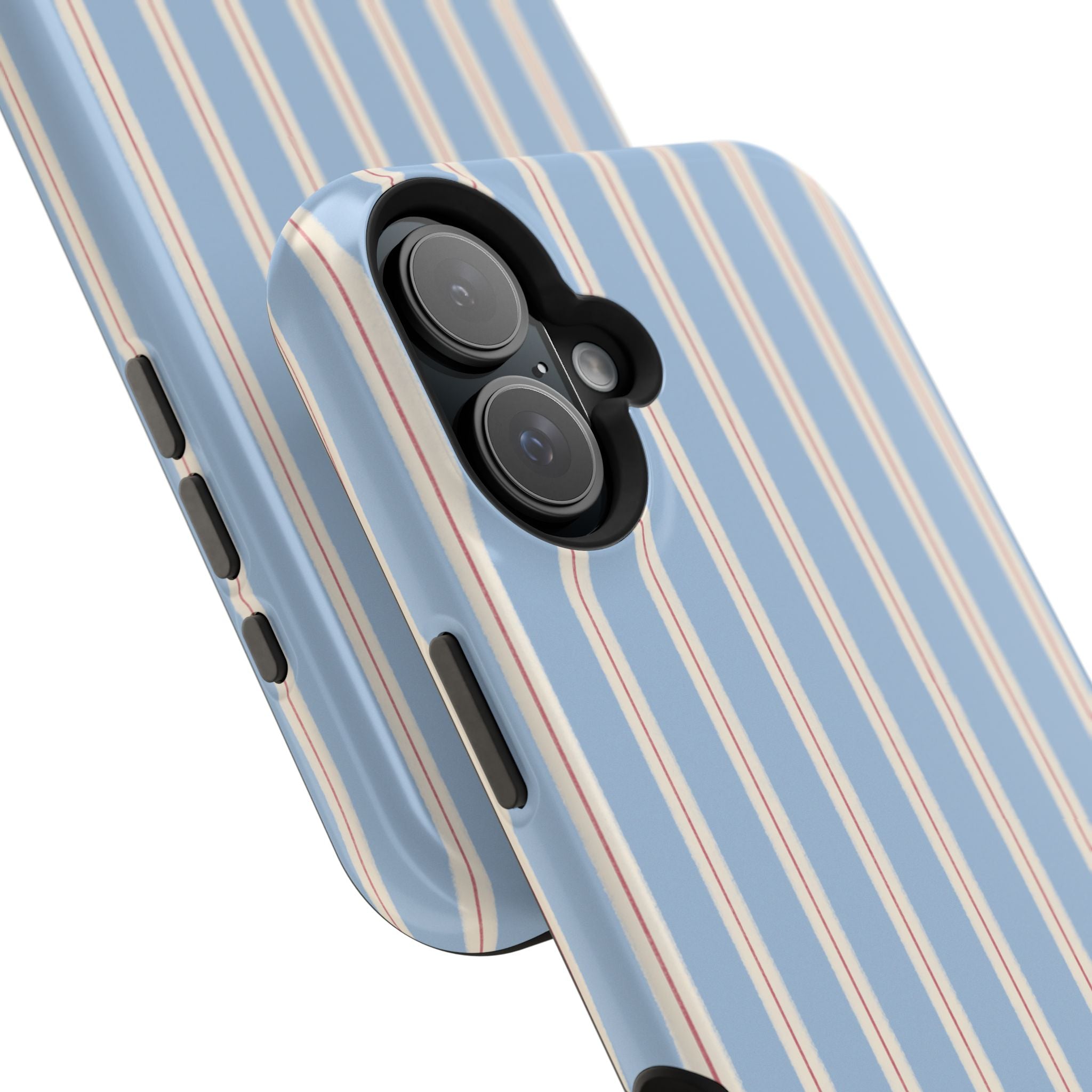 Striped Blue
