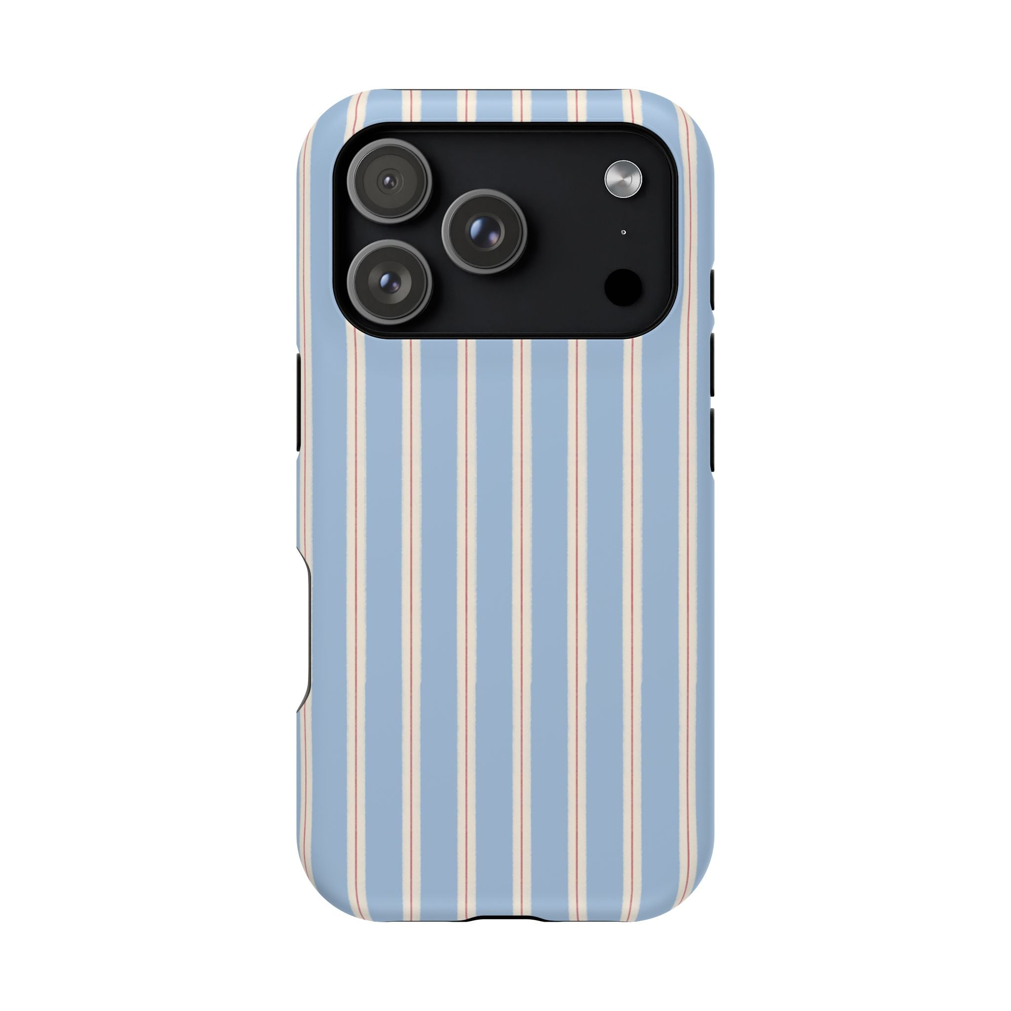 Striped Blue