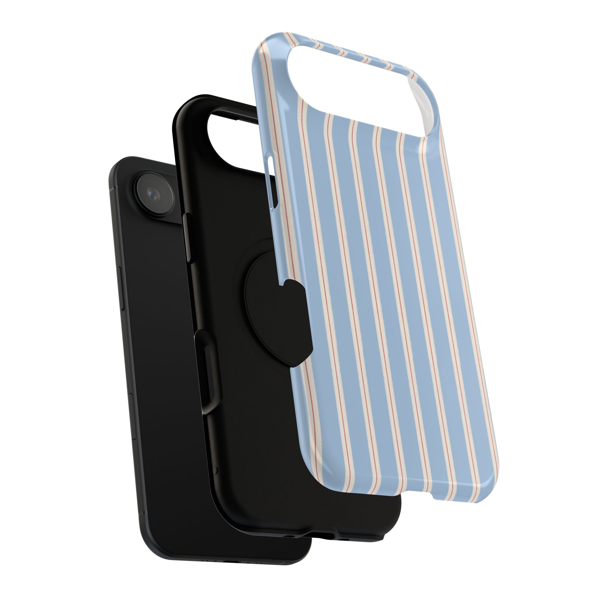 Striped Blue