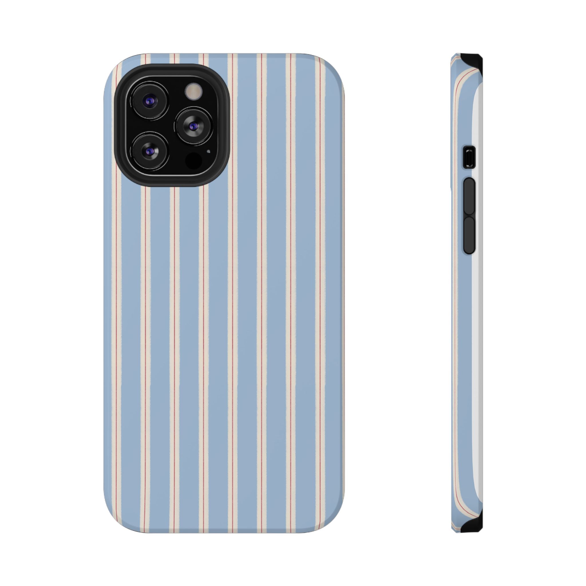 Striped Blue