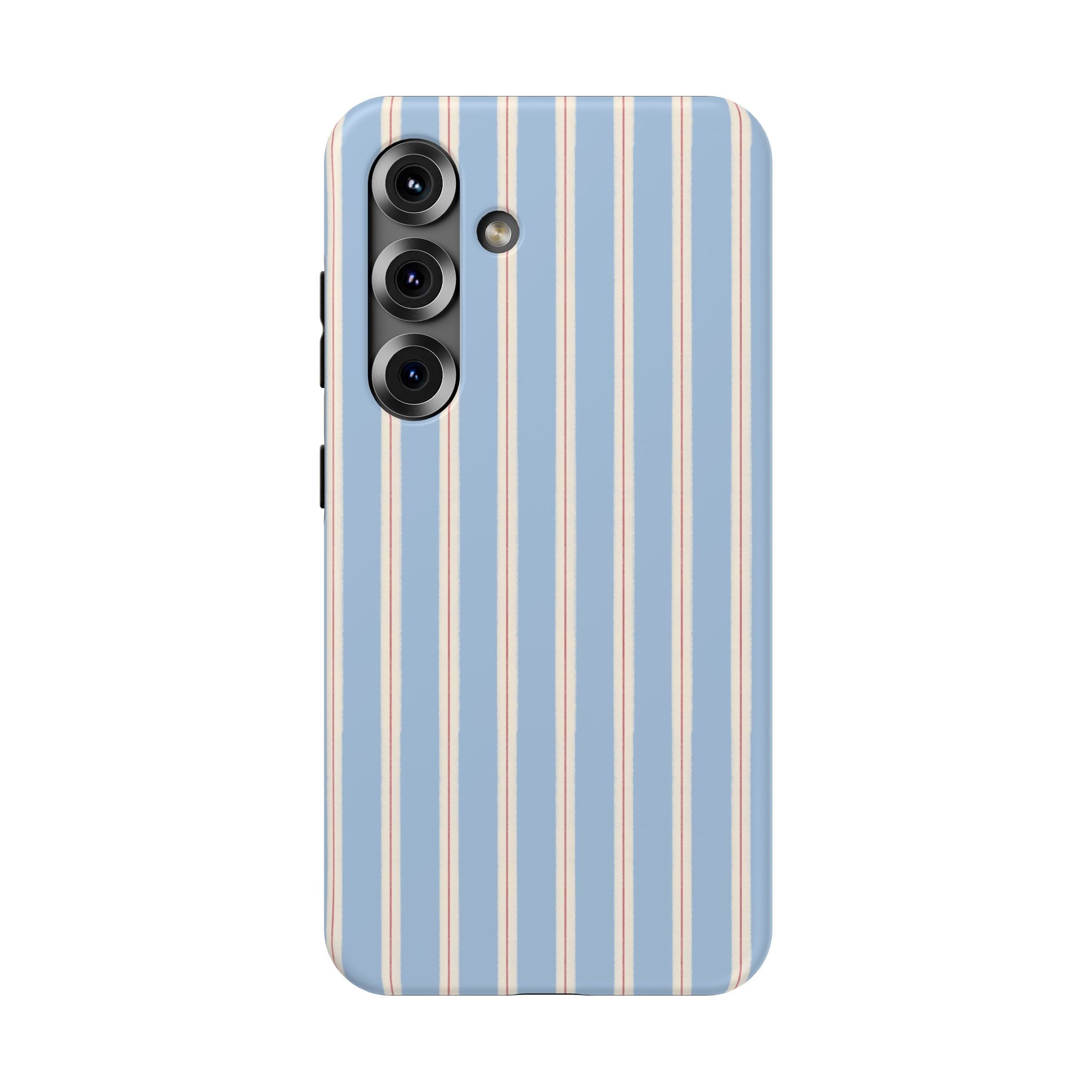 Striped Blue
