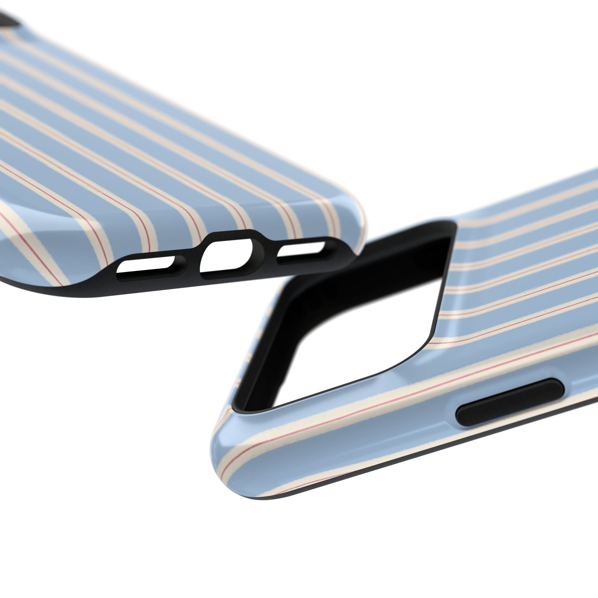 Striped Blue