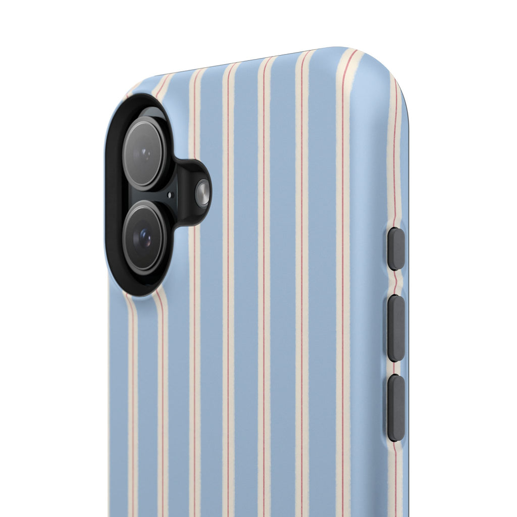 Striped Blue