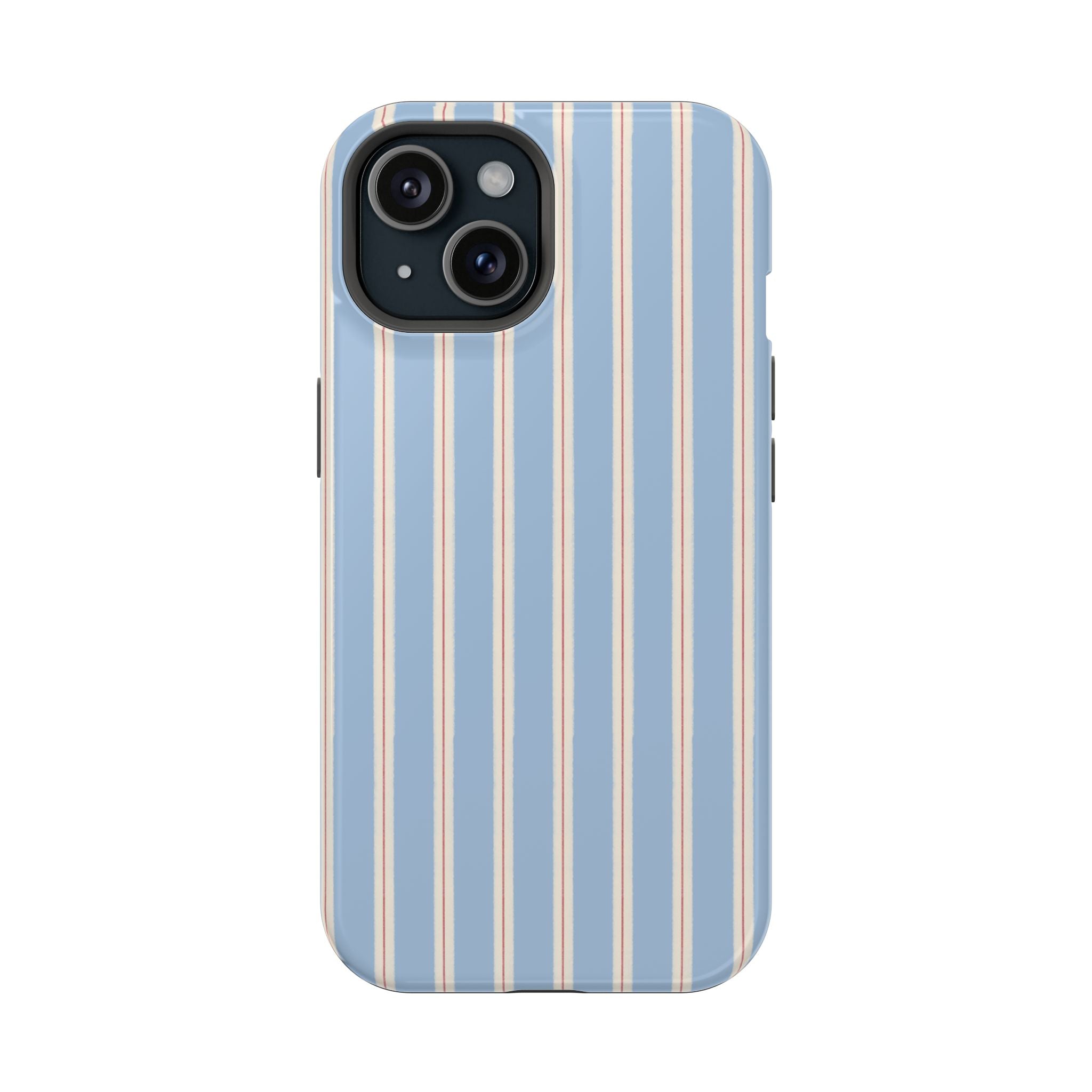 Striped Blue