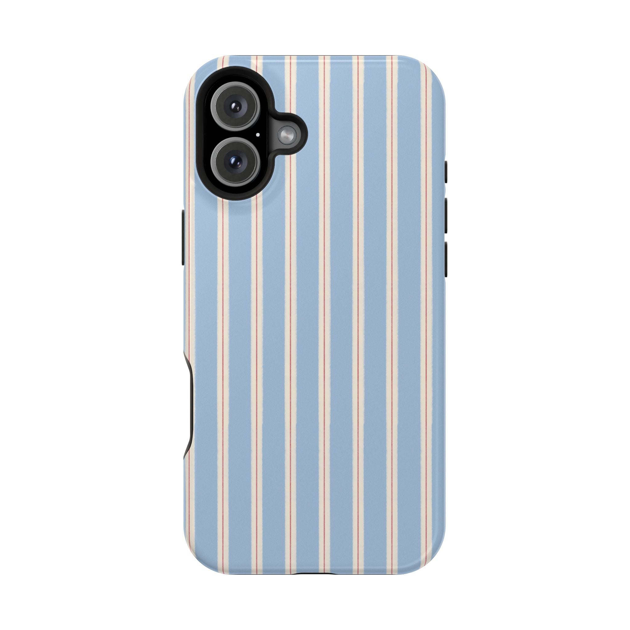 Striped Blue