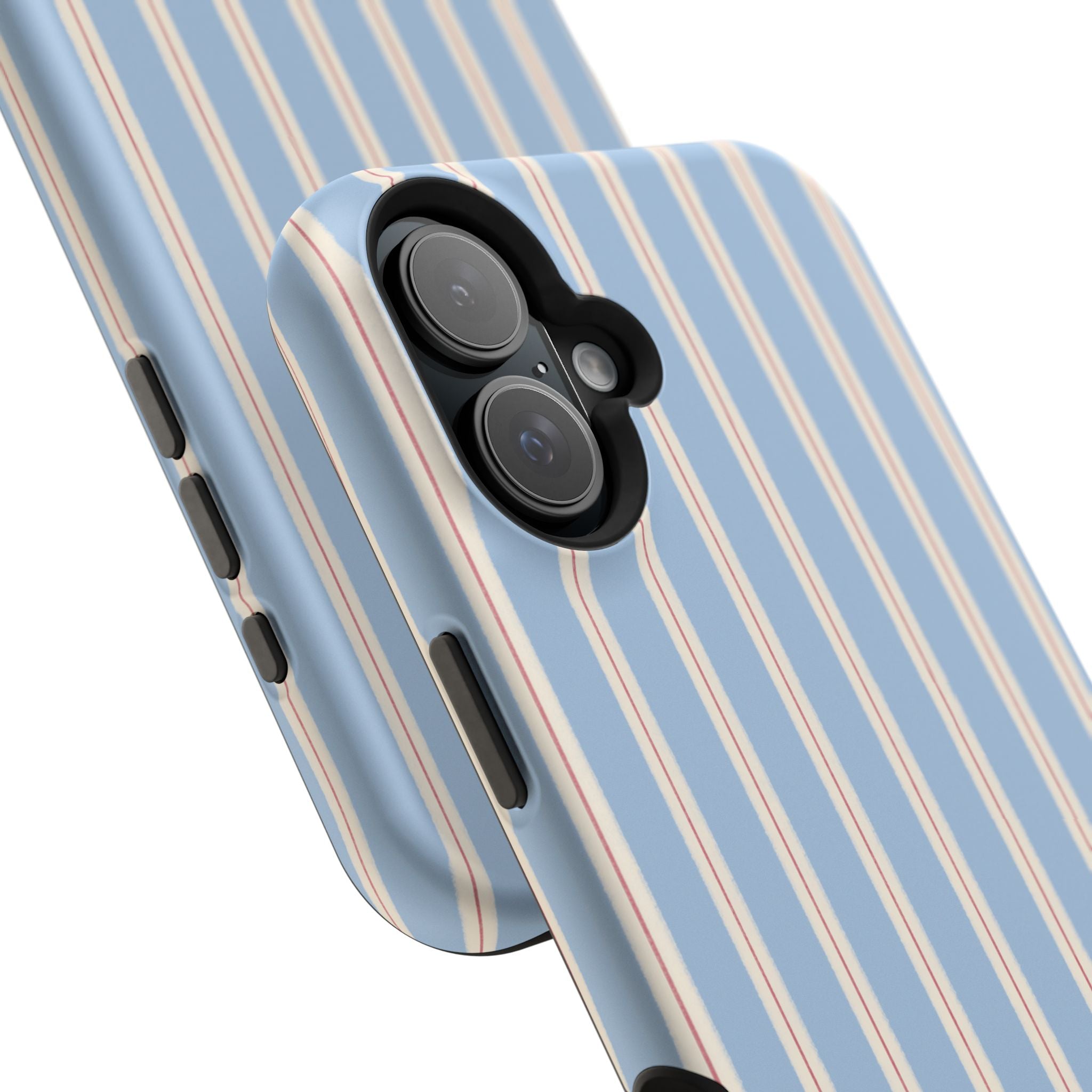 Striped Blue