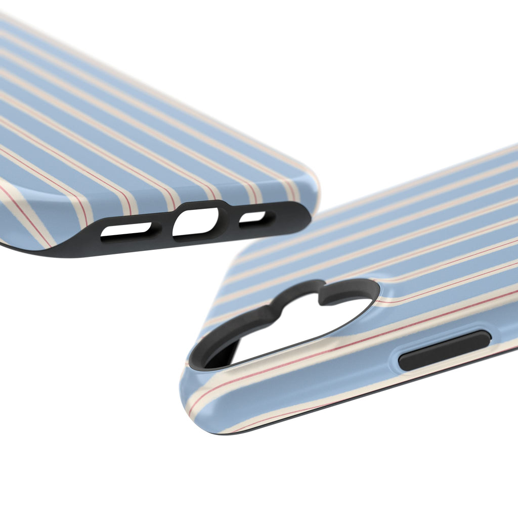 Striped Blue