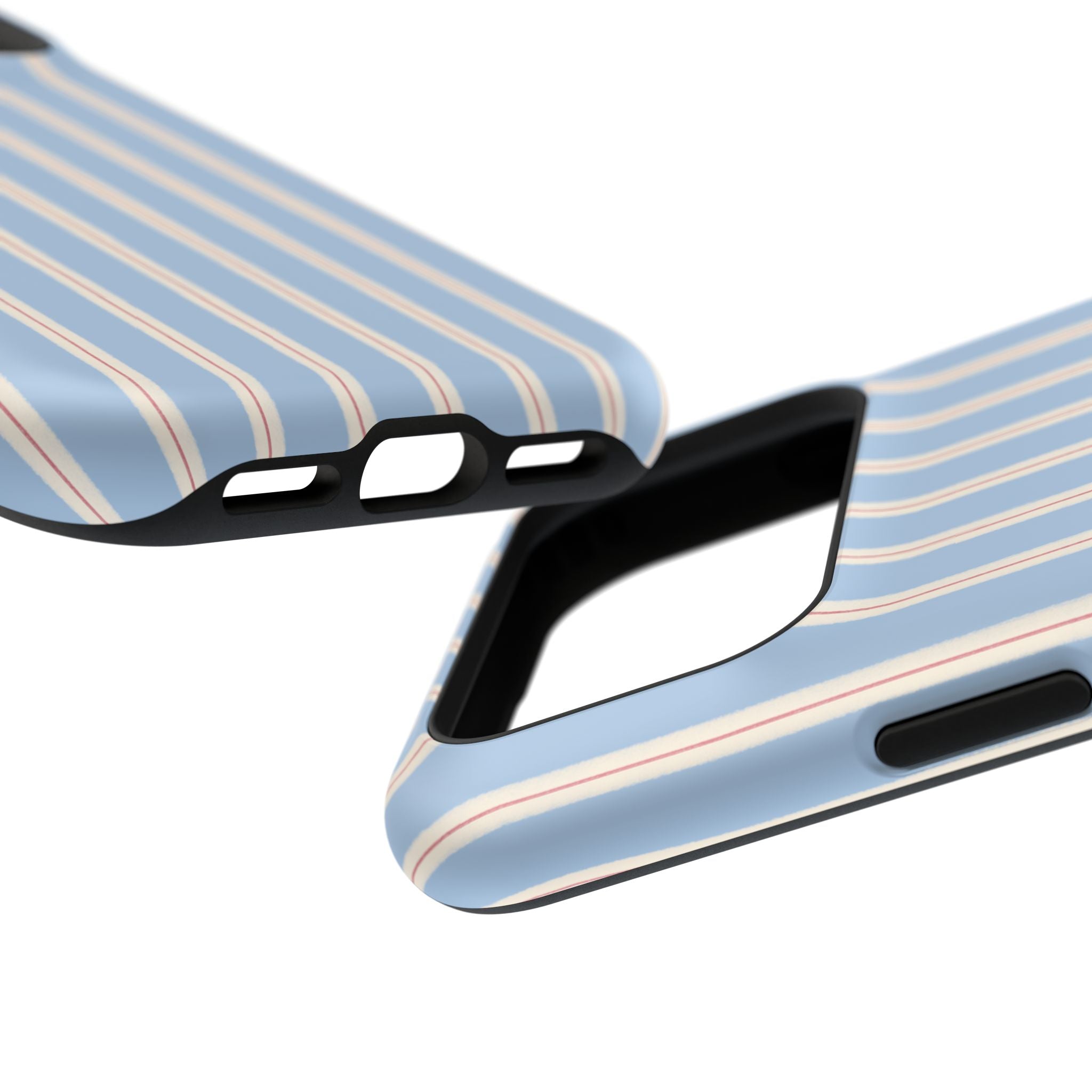 Striped Blue