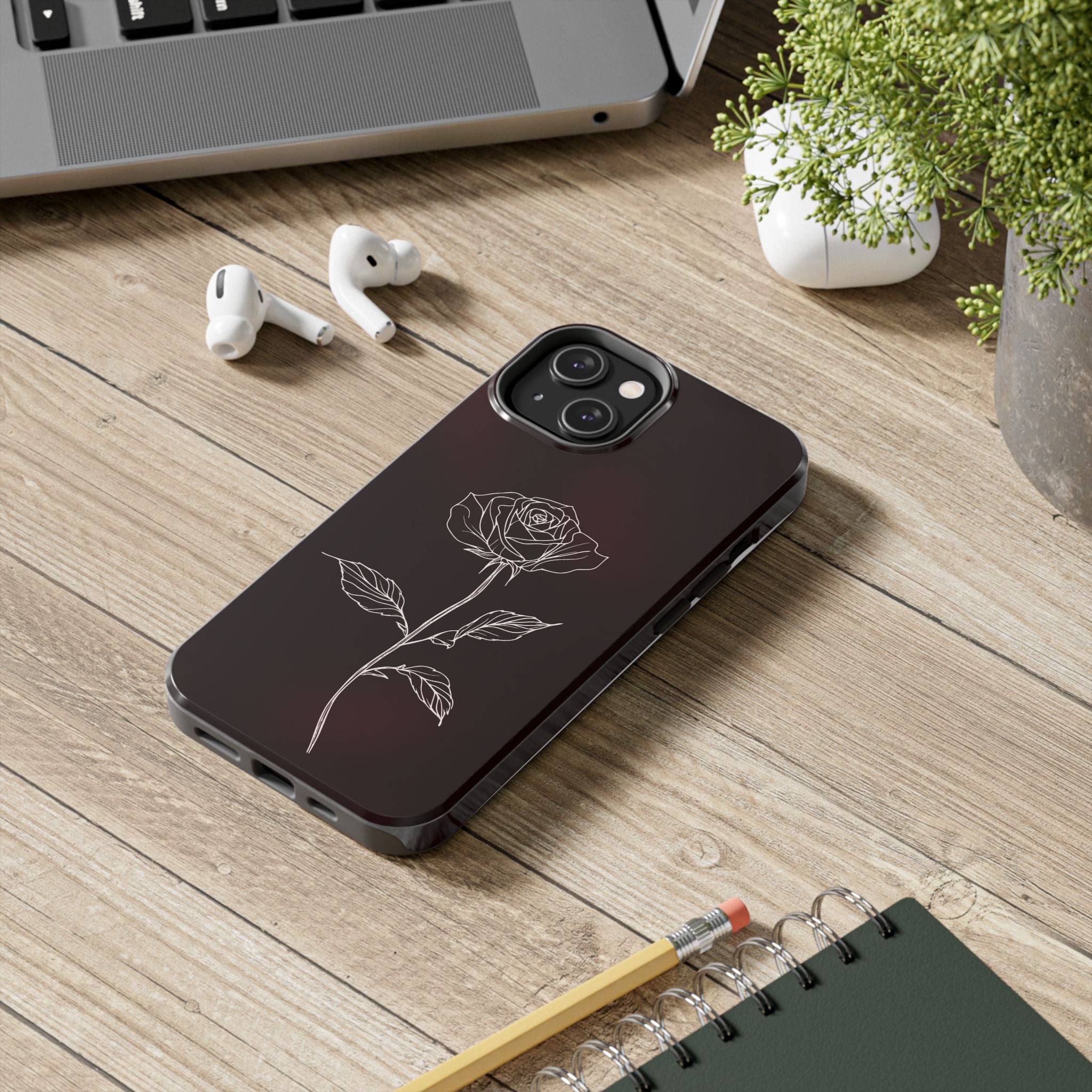Deep Burgundy Rose